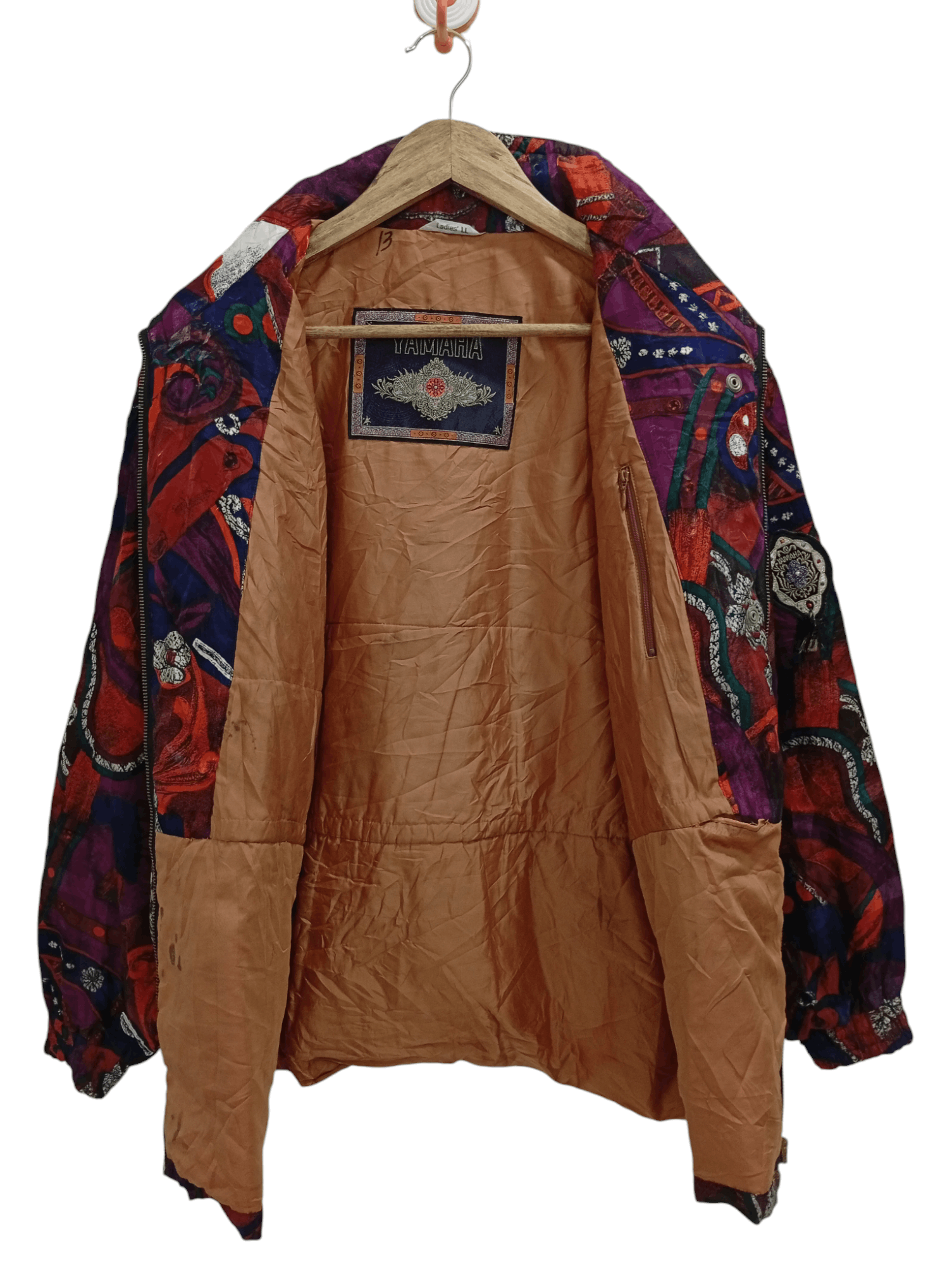 Vintage × Yamaha 🔥🔥Vintage Yamaha Ladies Full Print Jacket Size XL / US 12-14 / IT 48-50 - 18 Thumbnail