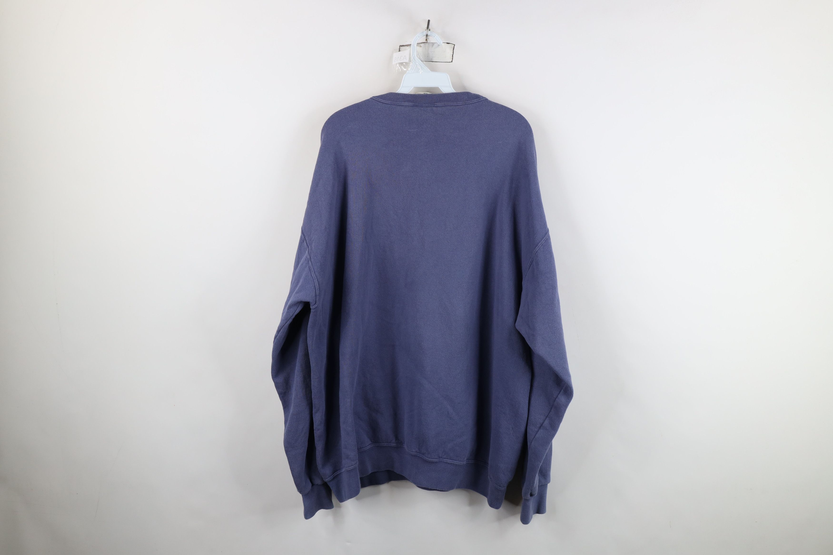 Vintage Vintage 90s Streetwear Michigan Rowing Sweatshirt Blue Size US L / EU 52-54 / 3 - 12 Thumbnail