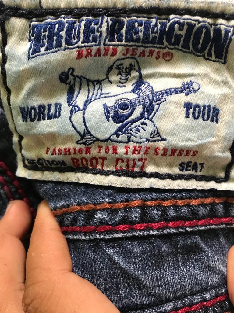 True Religion True Religion Section Boot Cut Denim Pants Size US 31 - 4 Thumbnail