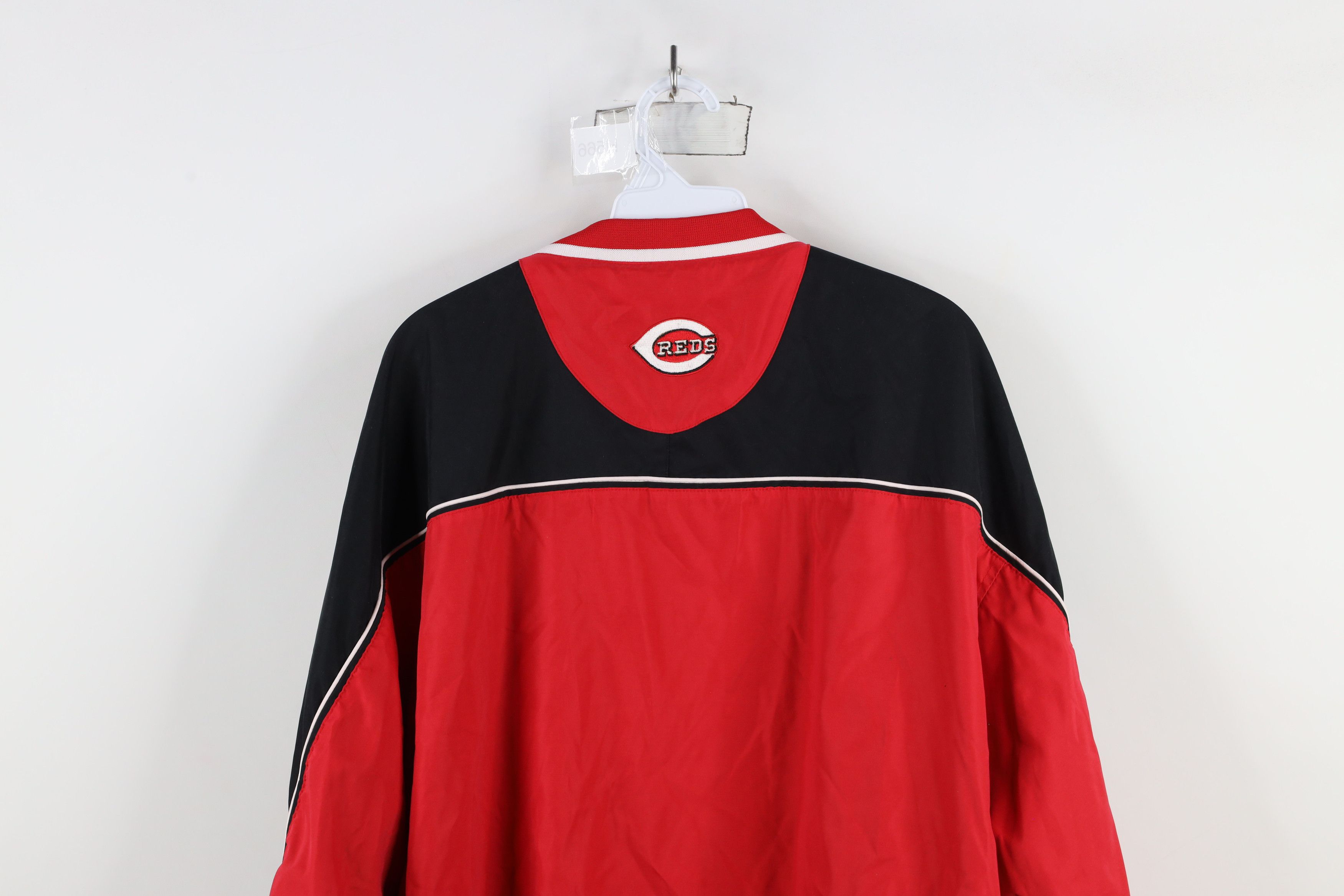 Vintage Vintage 90s Cincinnati Baseball Pullover Windbreaker Jacket Size US XL / EU 56 / 4 - 15 Thumbnail