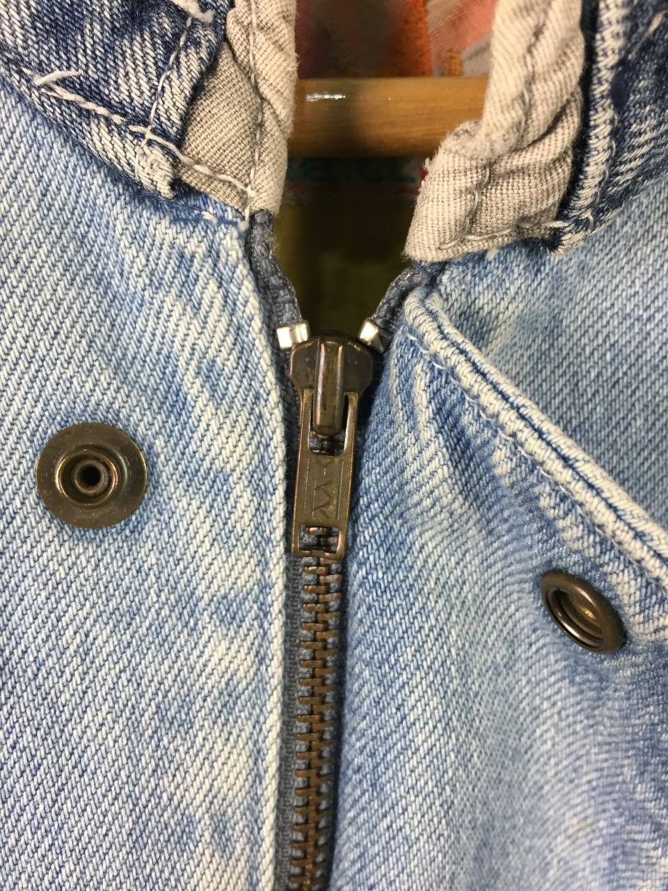 O'Neill Vtg 90s O'Neill Shower Colorblock Denim Bomber Jacket Size US M / EU 48-50 / 2 - 4 Thumbnail