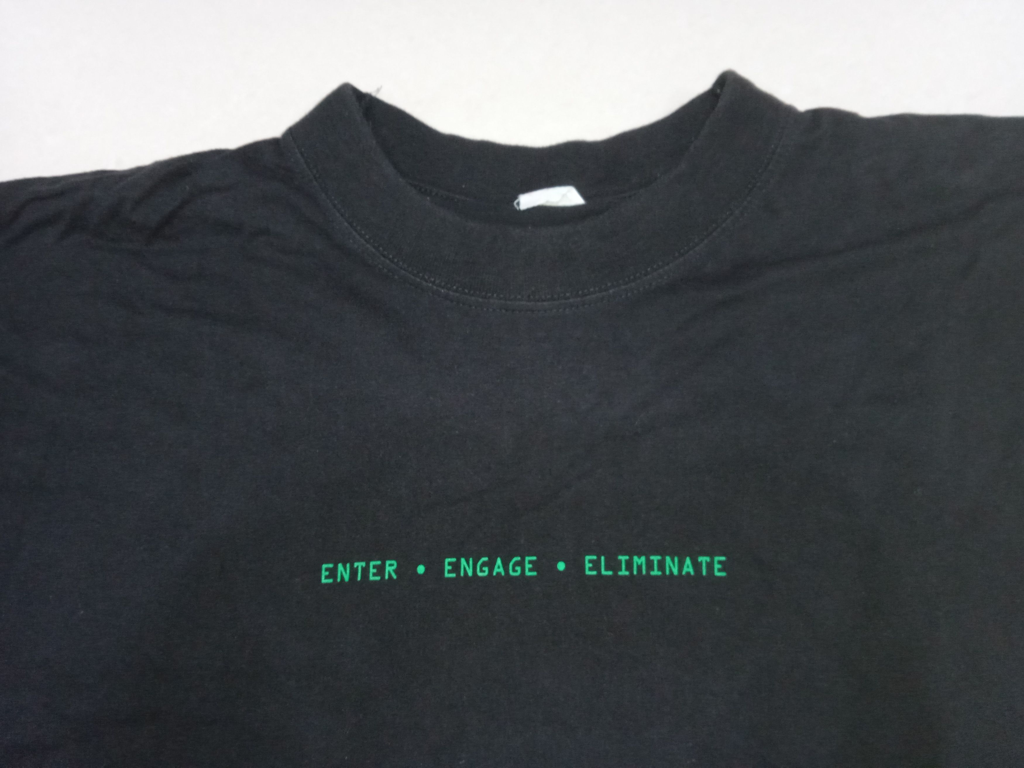 Vintage 00s Enter the Matrix 2003 Video Game T Shirt Size US L / EU 52-54 / 3 - 5 Thumbnail