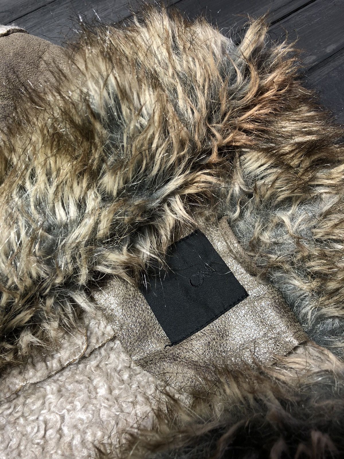 Japanese Brand VTG Avant Garde If Six Was Nine Style Fur Leather Jacket Size M / US 6-8 / IT 42-44 - 4 Thumbnail