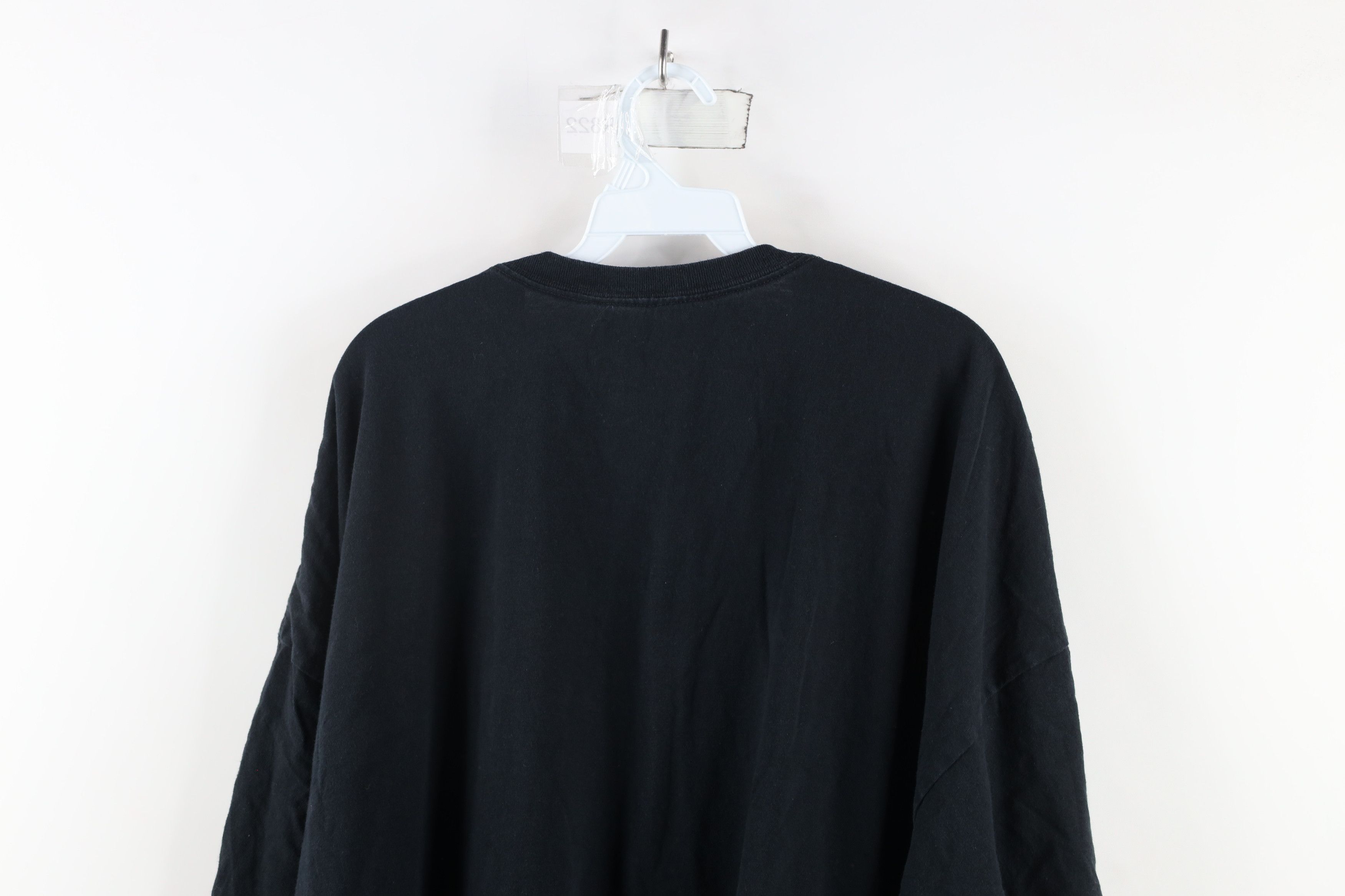 Vintage Vintage 90s Streetwear Short Sleeve T-Shirt Black Cotton Size US XXL / EU 58 / 5 - 6 Thumbnail
