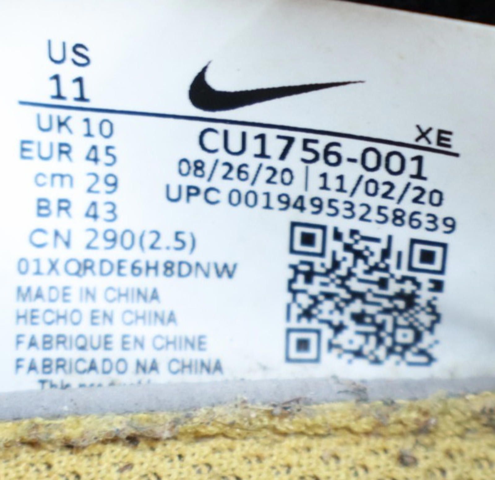 Nike Nike Daybreak Type SE Men 11 Black Fog CU1756 Retro Sneakers Size US 11 / EU 44 - 11 Thumbnail