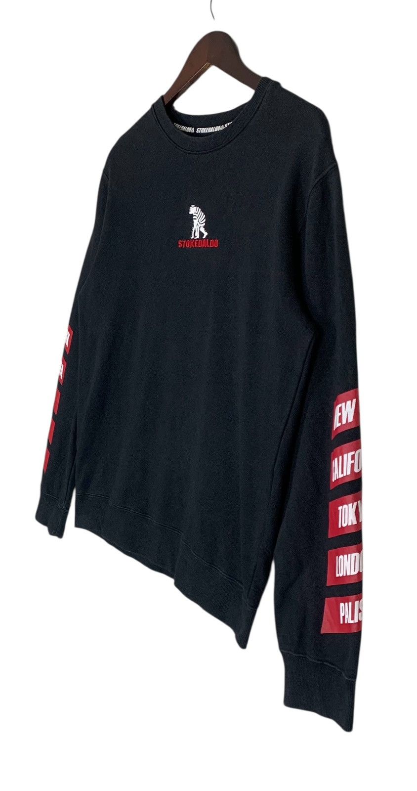 Japanese Brand Stoked Aldo JapaneseBrand StreetWear ActiveWear Sweatshirt Size US M / EU 48-50 / 2 - 7 Thumbnail