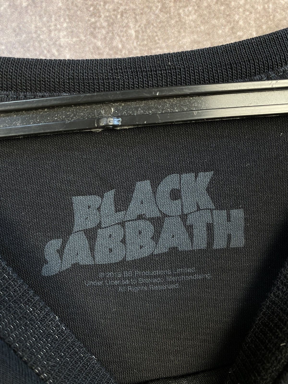 Band Tees × Black Sabbath Black Sabbath Tee T-Shirt Shirt Band Rock Metal Size US L / EU 52-54 / 3 - 5 Thumbnail
