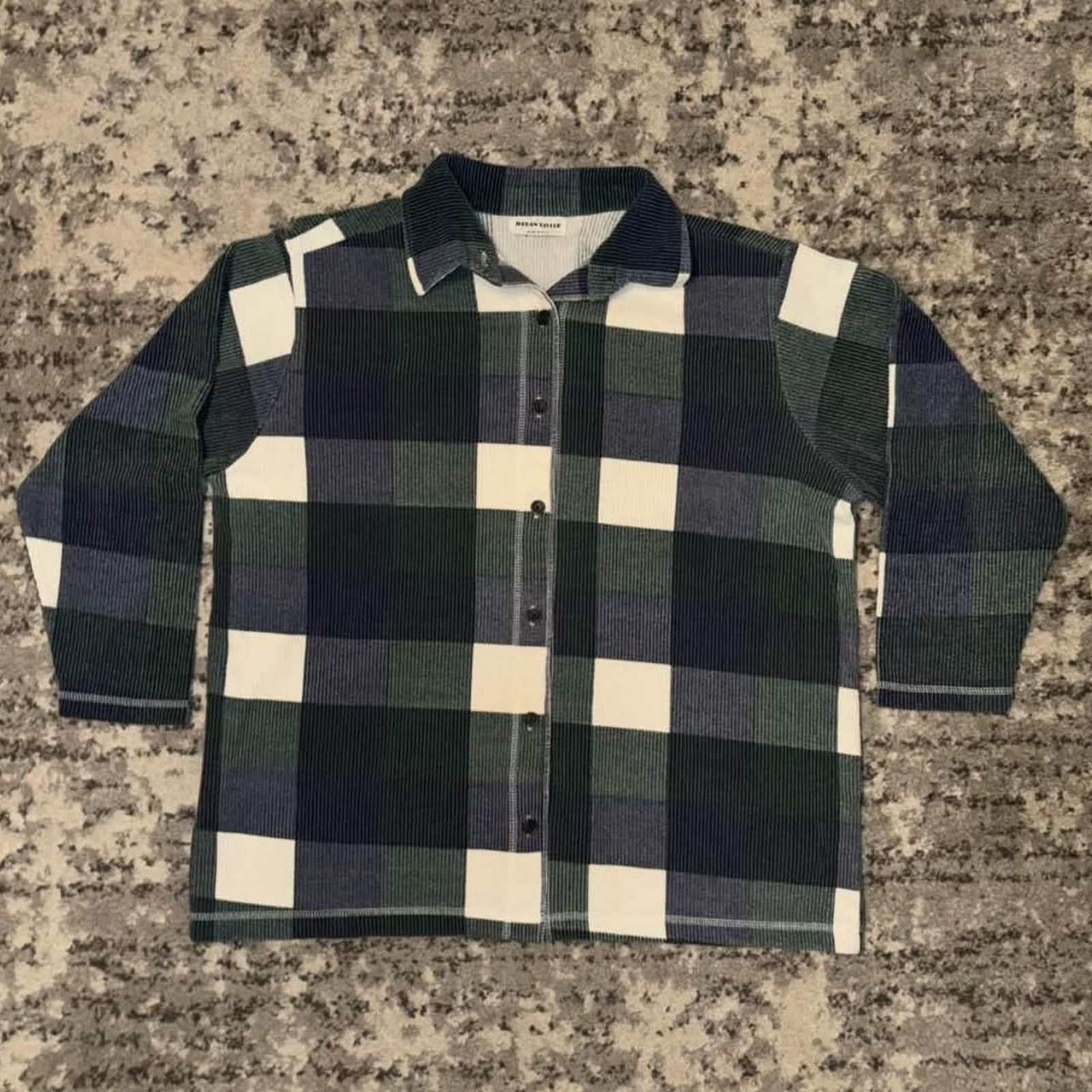Vintage Vintage 80s/90s Jordan Taylor Plaid Shacket Size US XL / EU 56 / 4 - 1 Thumbnail