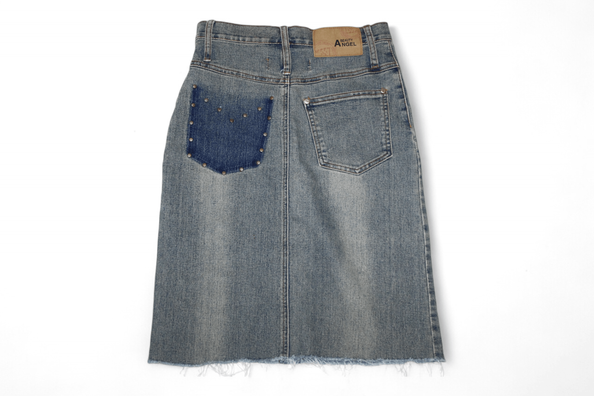 Beauty Beast 70's 80's Beauty Angel Paris Rips Distressed Faded Denim Size 26" / US 2 / IT 38 - 4 Thumbnail