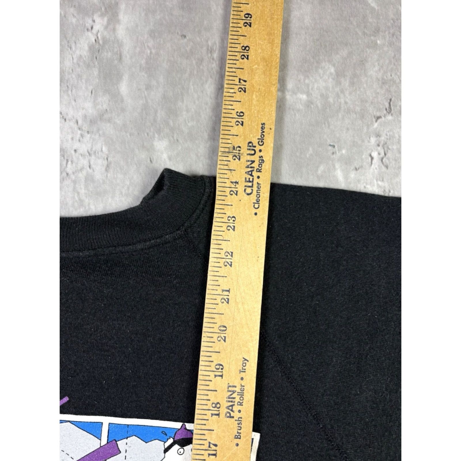 Hanes VINTAGE Hanes Sweatshirt 90s Skiing Graphic Print Black XL Mens Size US XL / EU 56 / 4 - 5 Thumbnail