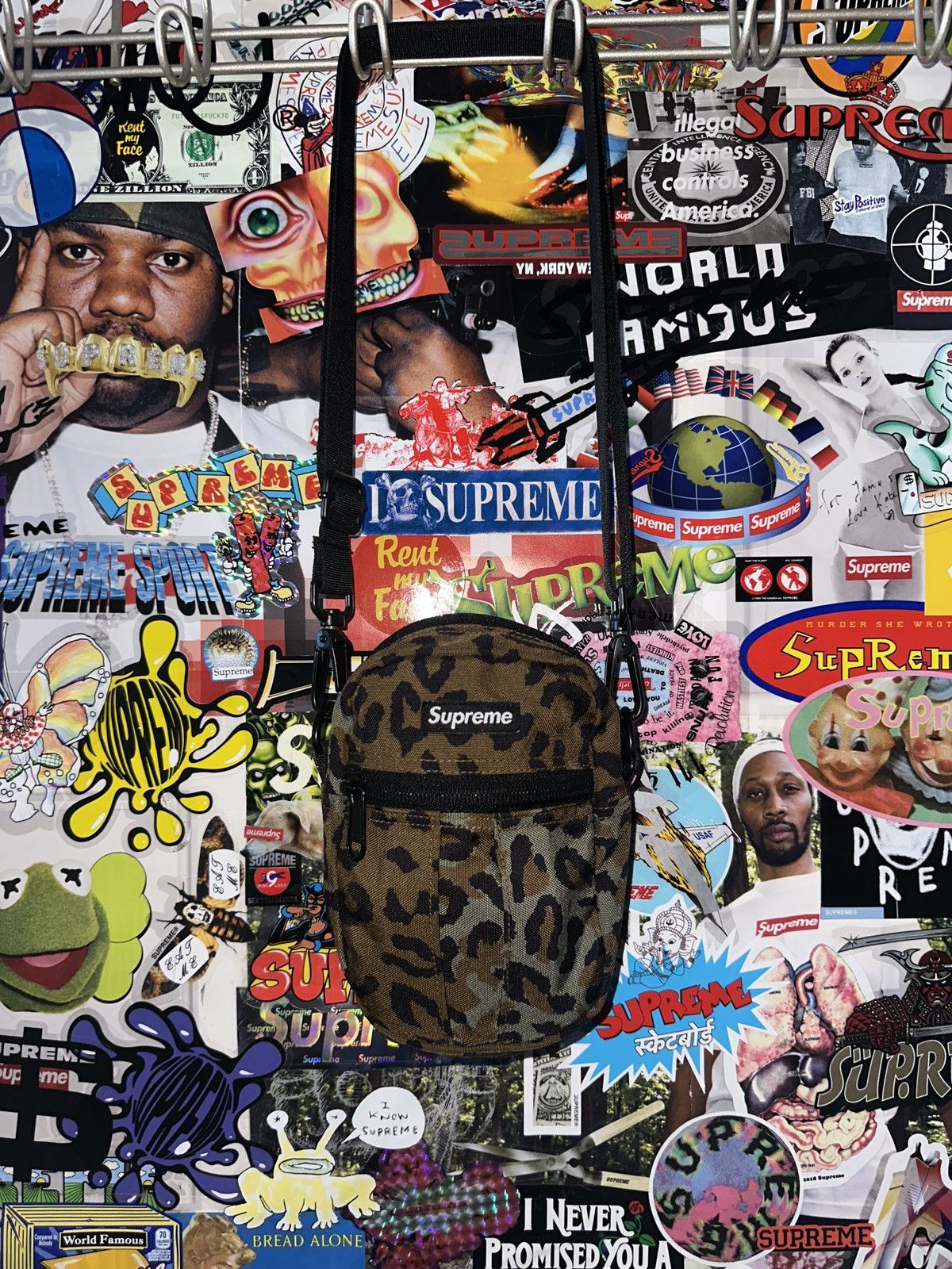 Supreme SS10 Supreme Camera Bag Leopard Print 2010 RARE Box Logo OG Size ONE SIZE - 1 Thumbnail
