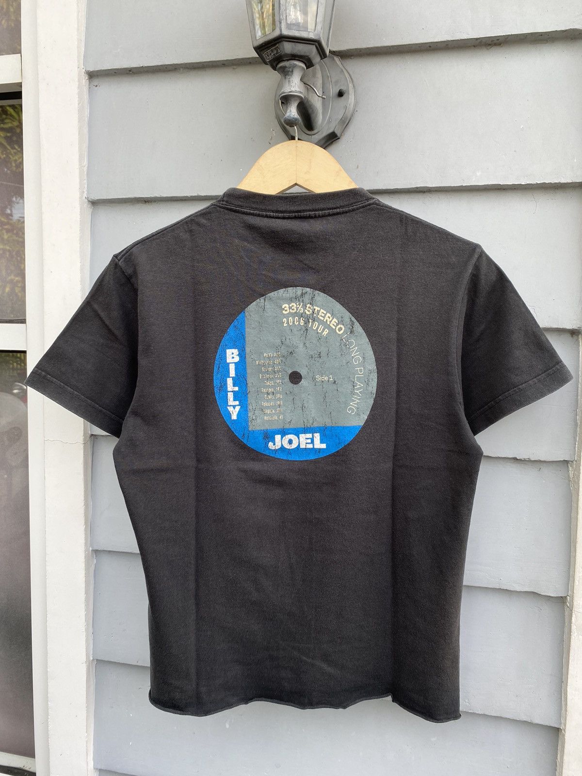 Band Tees Billy Joel 33 % Stereo Long Playing 2006 Tour Size US S / EU 44-46 / 1 - 2 Thumbnail