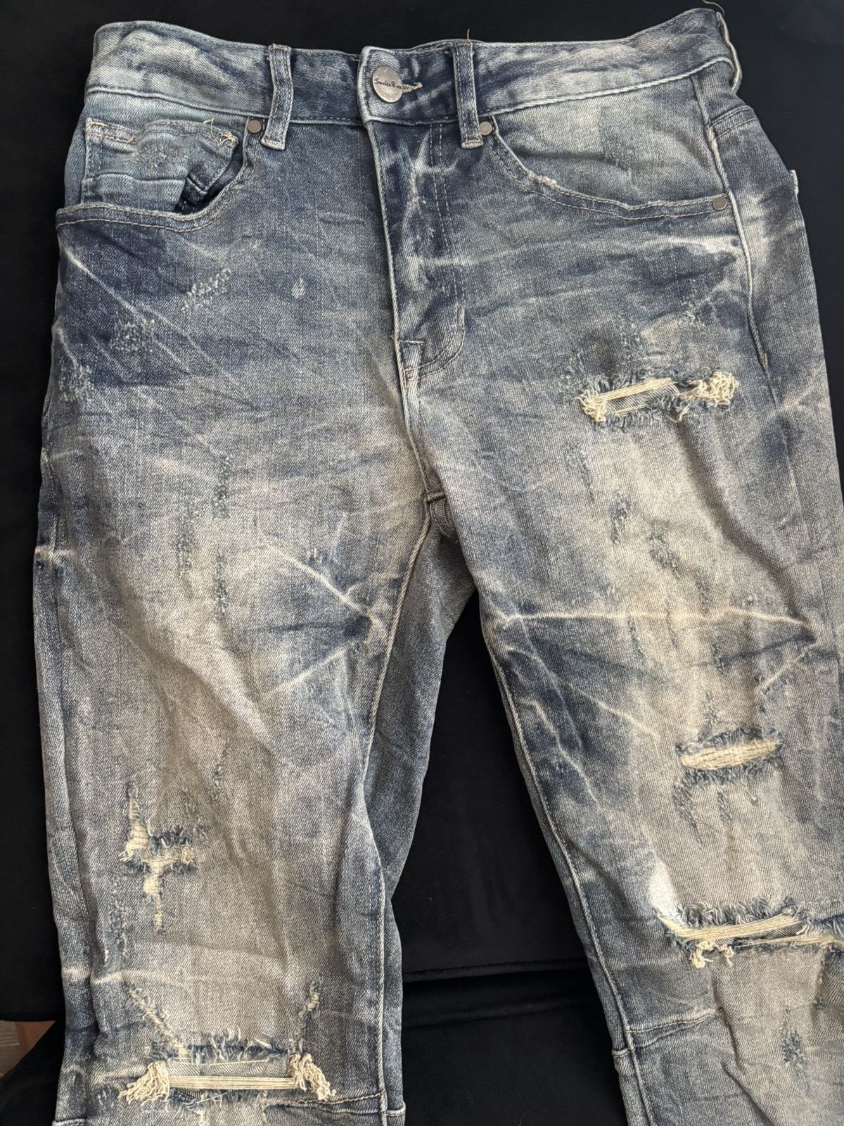 Smoke Rise SMOKE RISE WAVE SLIM DENIM JEANS Size US 30 / EU 46 - 2 Thumbnail