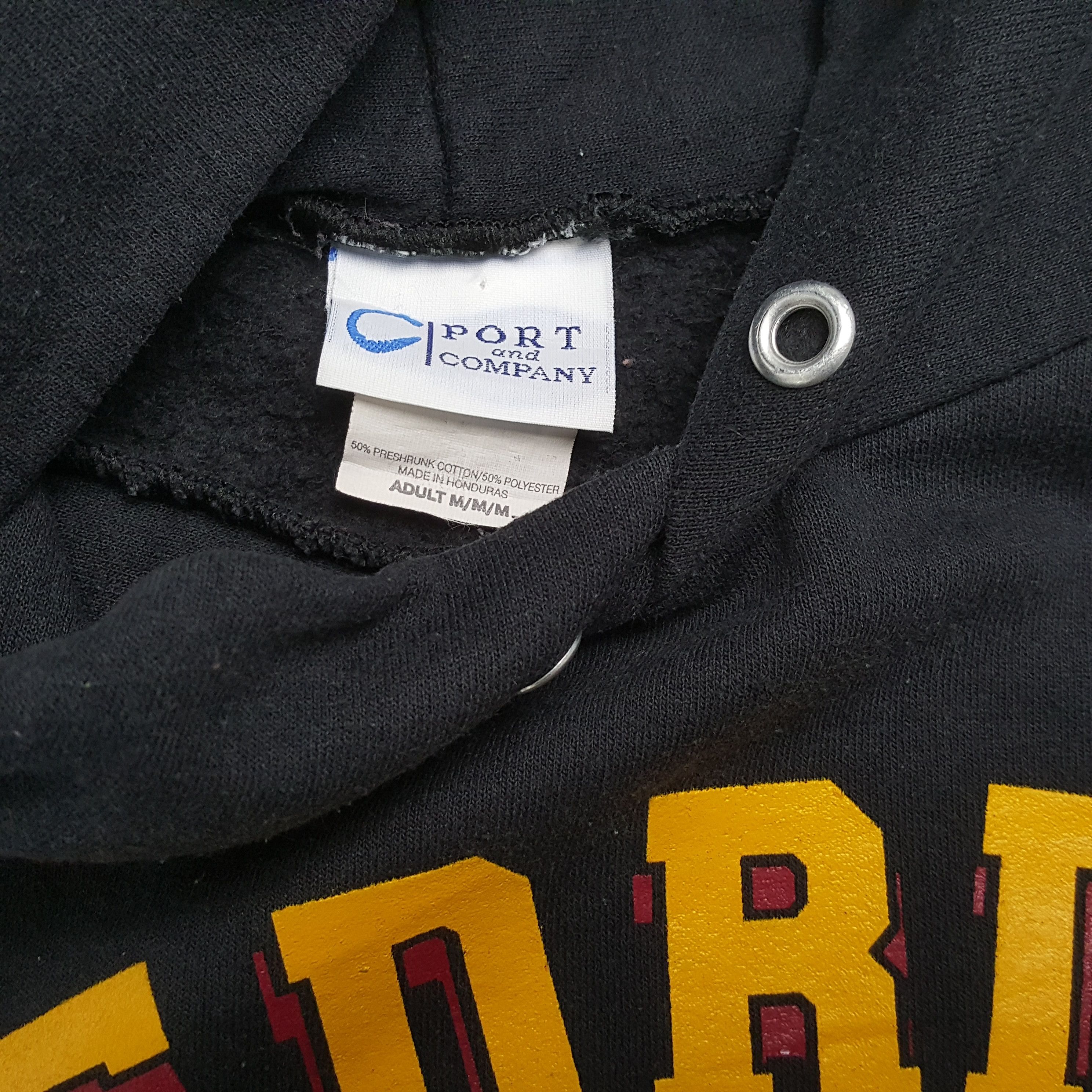 Vintage HEDRICK HORNERTS Center Design Streetwear Hoodies Size US M / EU 48-50 / 2 - 9 Thumbnail