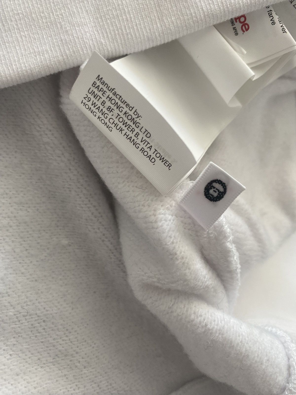 Aape White AAPE By A Bathing Ape Hoodie. Size M. Size US M / EU 48-50 / 2 - 16 Thumbnail