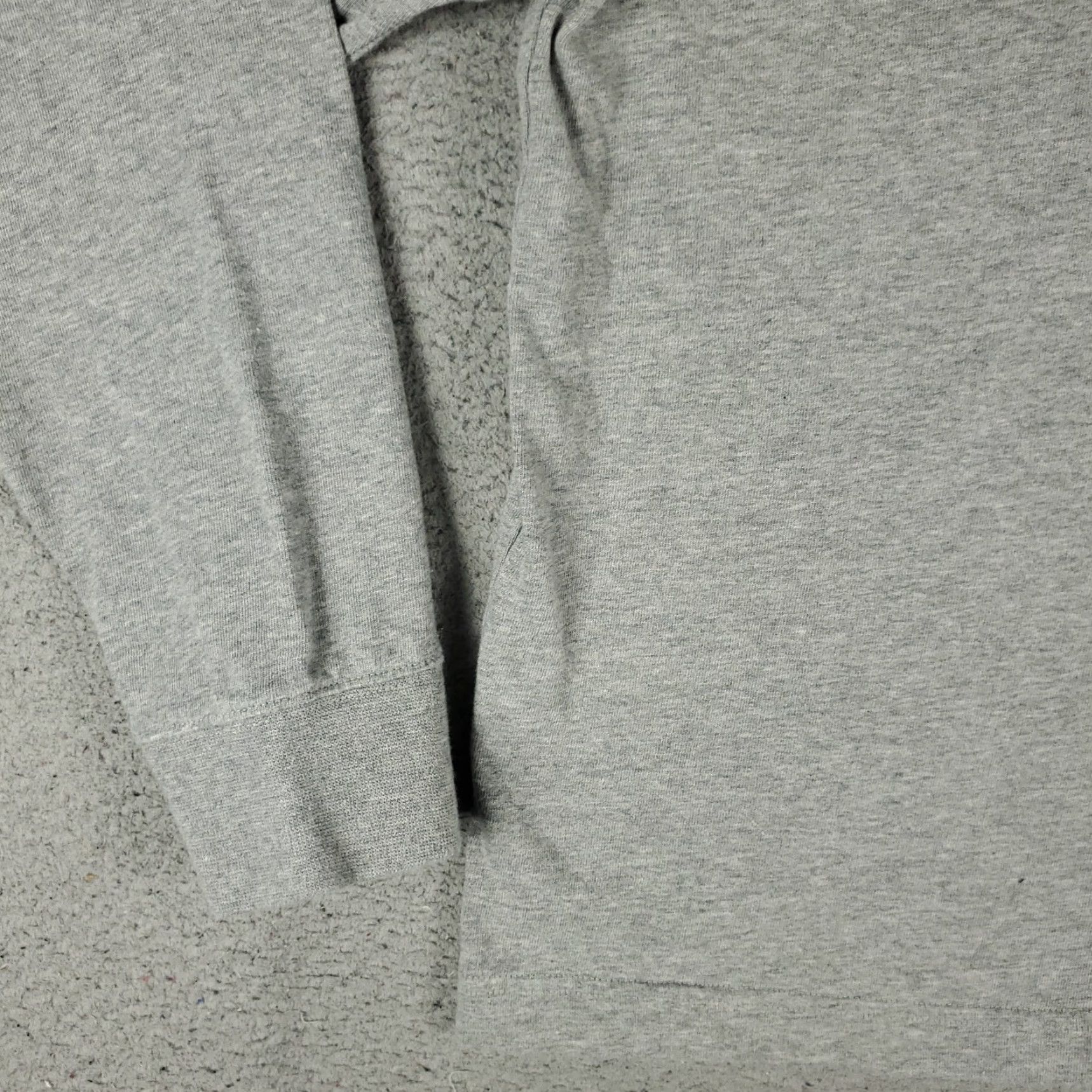 Nike Nike Shirt Mens Large Gray Swoosh Hoodie Long Sleeve Pullover Mock Neck Tagless Logo Size US L / EU 52-54 / 3 - 4 Thumbnail