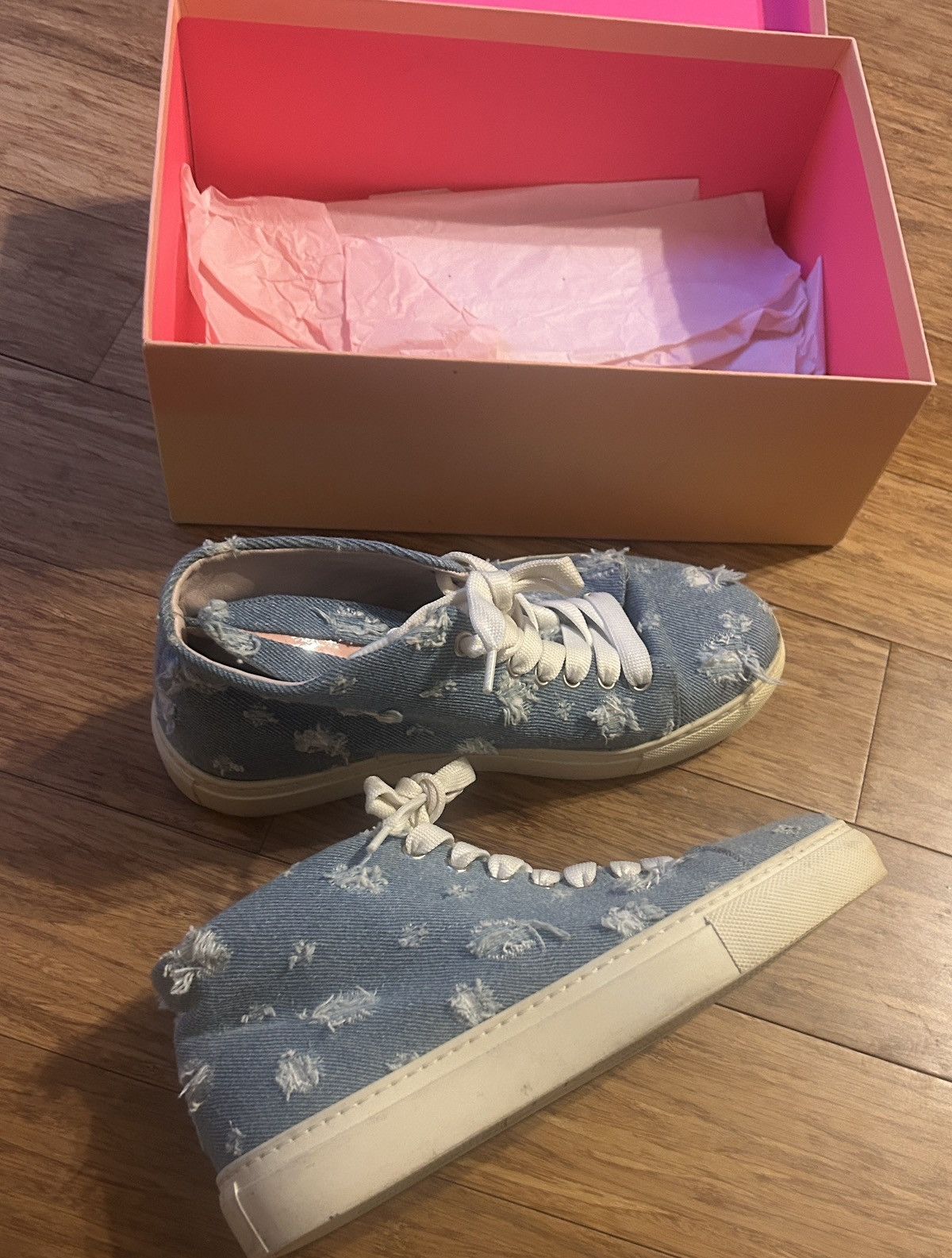 Other Minna Parrika Bunny Sneaker Denim size 38 Size US 8 / IT 38 - 3 Thumbnail
