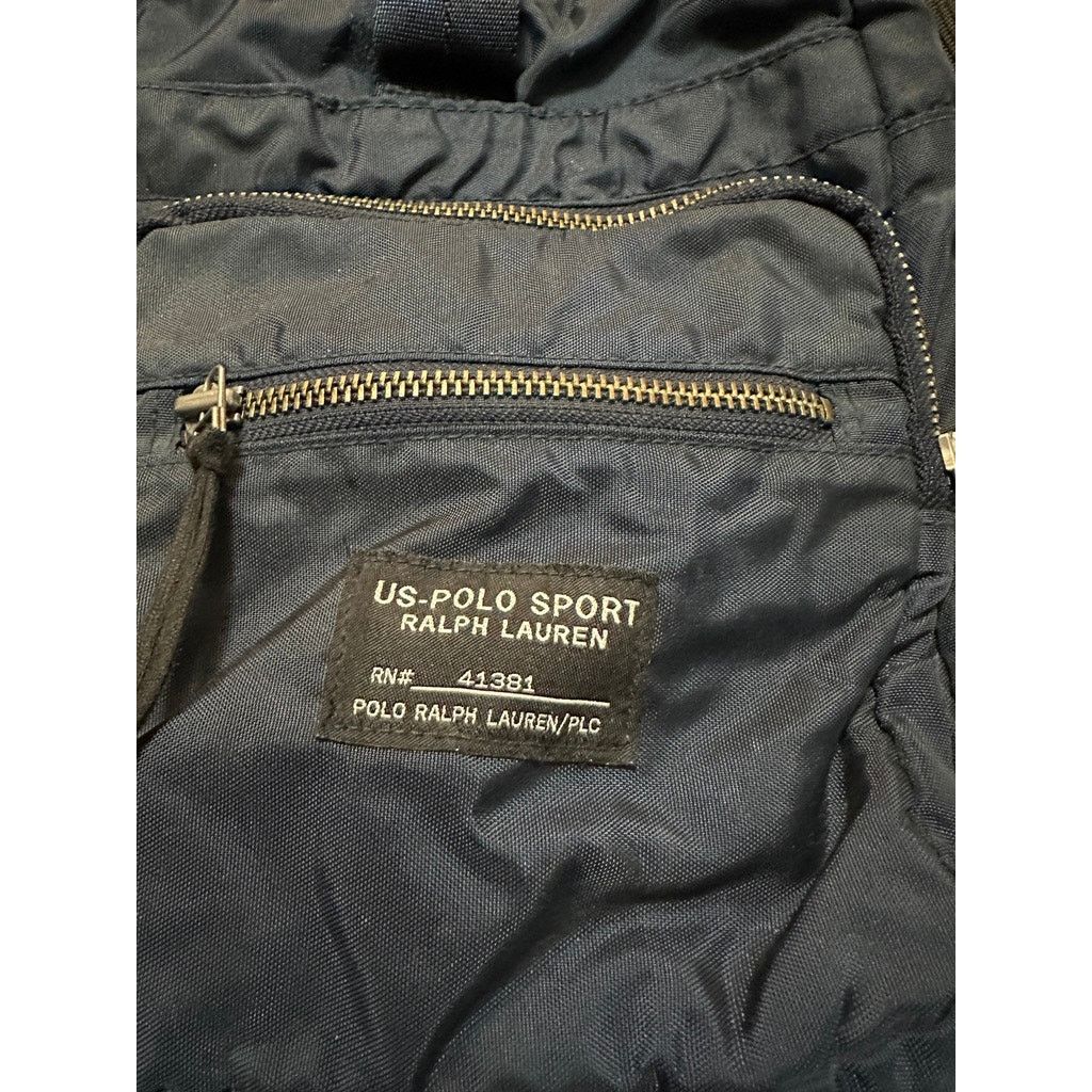 Polo Ralph Lauren Vintage 90s Polo Ralph Lauren navy messenger bag Size ONE SIZE - 2 Thumbnail