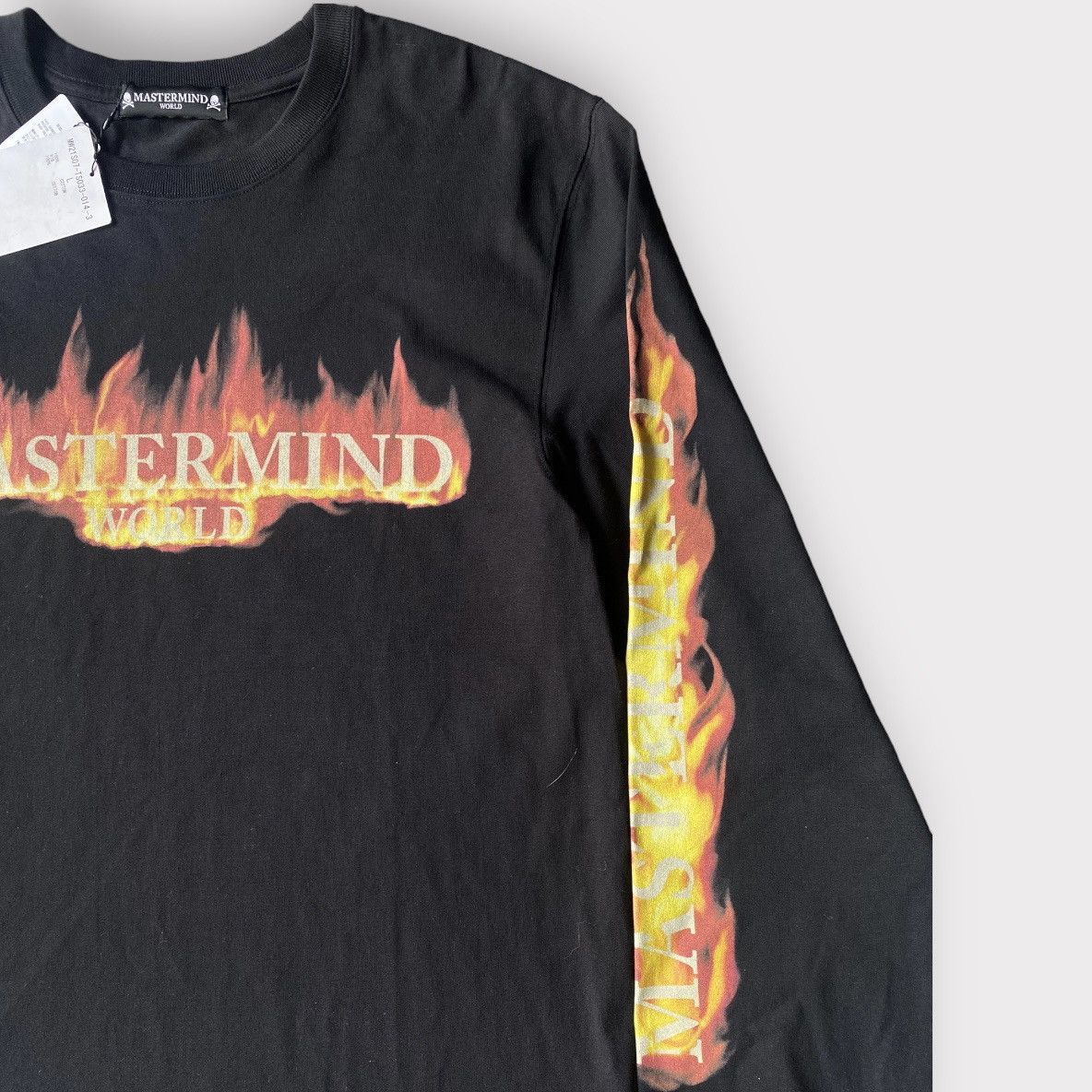 Mastermind Japan SS21 New With Tag Flame Skull Logo Sweatshirt Size US L / EU 52-54 / 3 - 3 Thumbnail