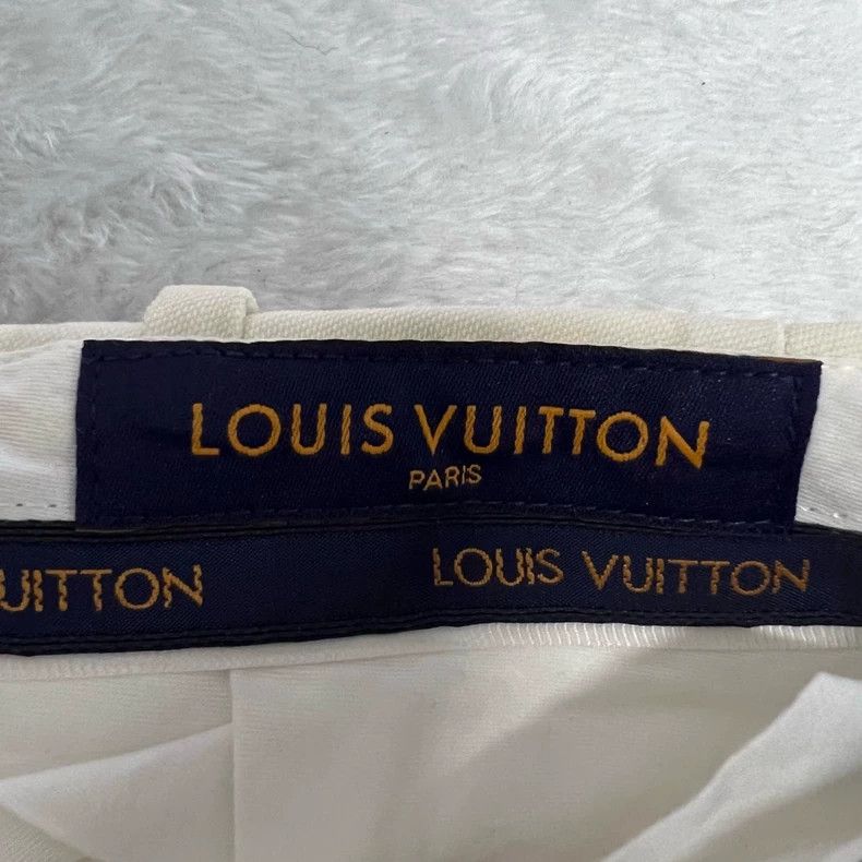 Louis Vuitton Louis Vuitton White trousers 2501-Nextarrow Size US 40 / EU 56 - 3 Thumbnail