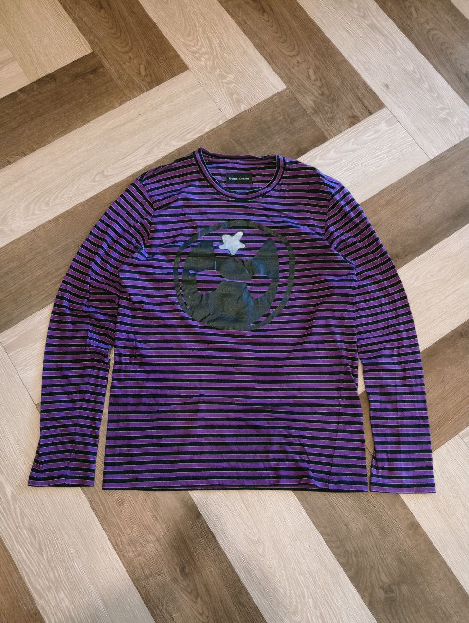 Tsumori Chisato ISSEY MIYAKE TSUMORI CHISATO VINTAGE STRIPED TSHIRT Size US M / EU 48-50 / 2 - 1 Thumbnail