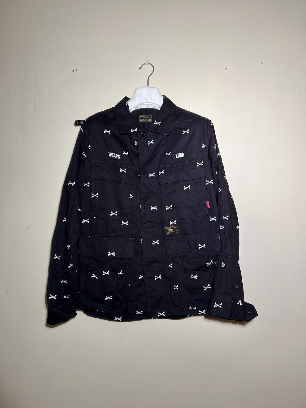 Vans WTAPS Vans Crossbones Military Bones Jacket Lima Black 3 Size US L / EU 52-54 / 3 - 2 Thumbnail