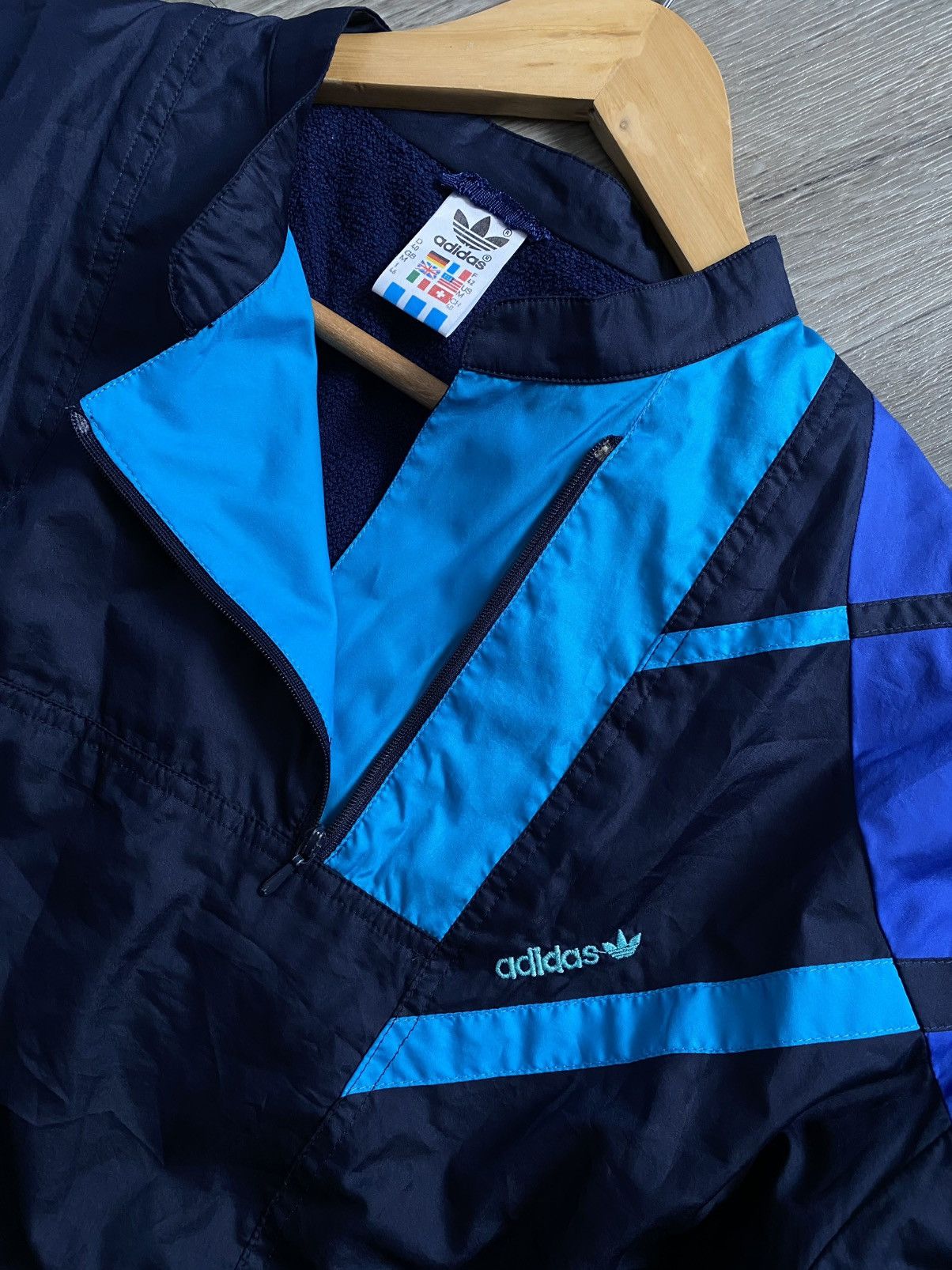 Adidas × Vintage 🫧ADIDAS VINTAGE ANORAK Size US M / EU 48-50 / 2 - 7 Thumbnail