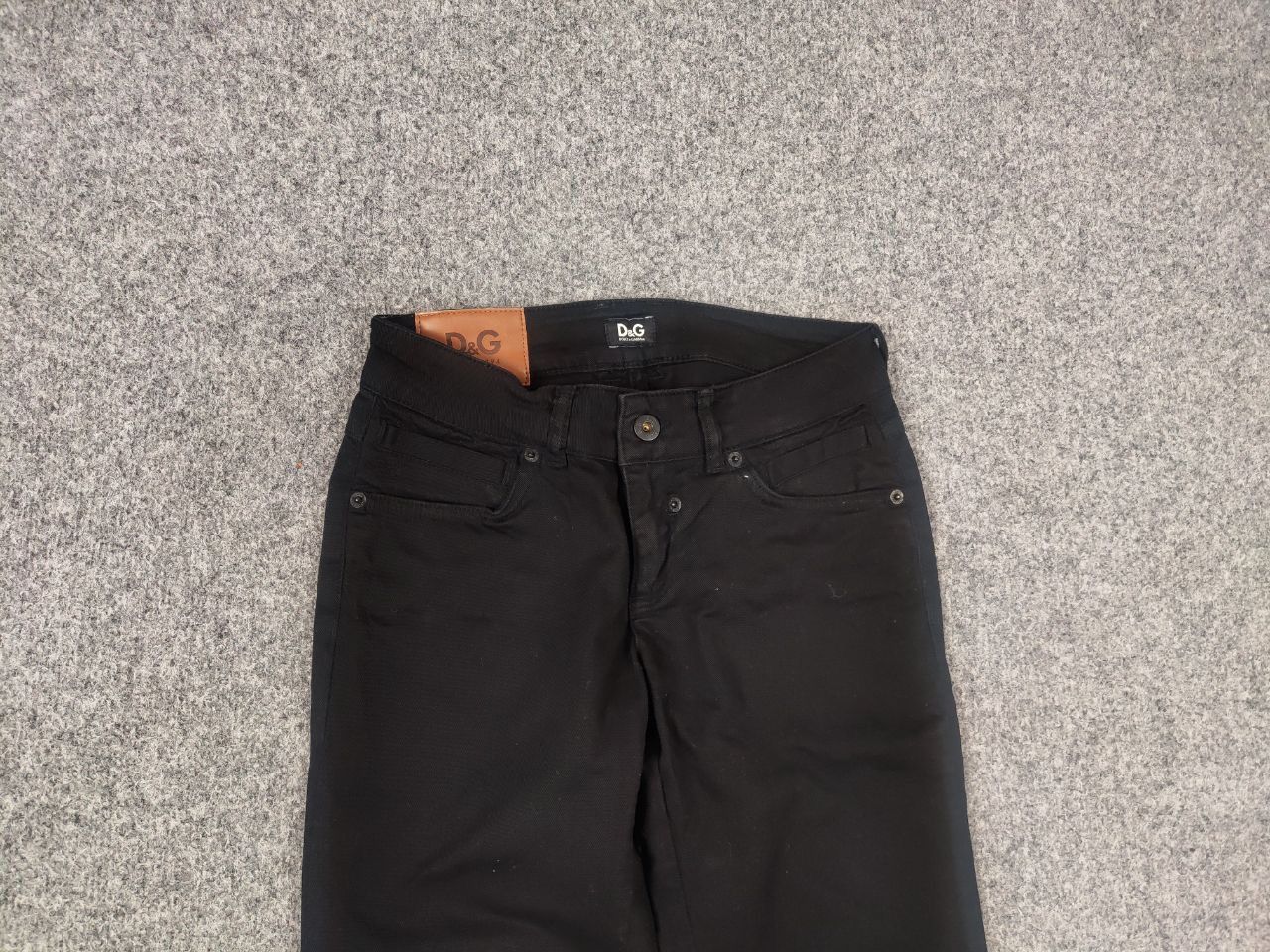 Dolce & Gabbana Dolce & Gabbana vintage black trousers Zip Ankle Slim Jeans Size 25" / US 0 / IT 36 - 3 Thumbnail