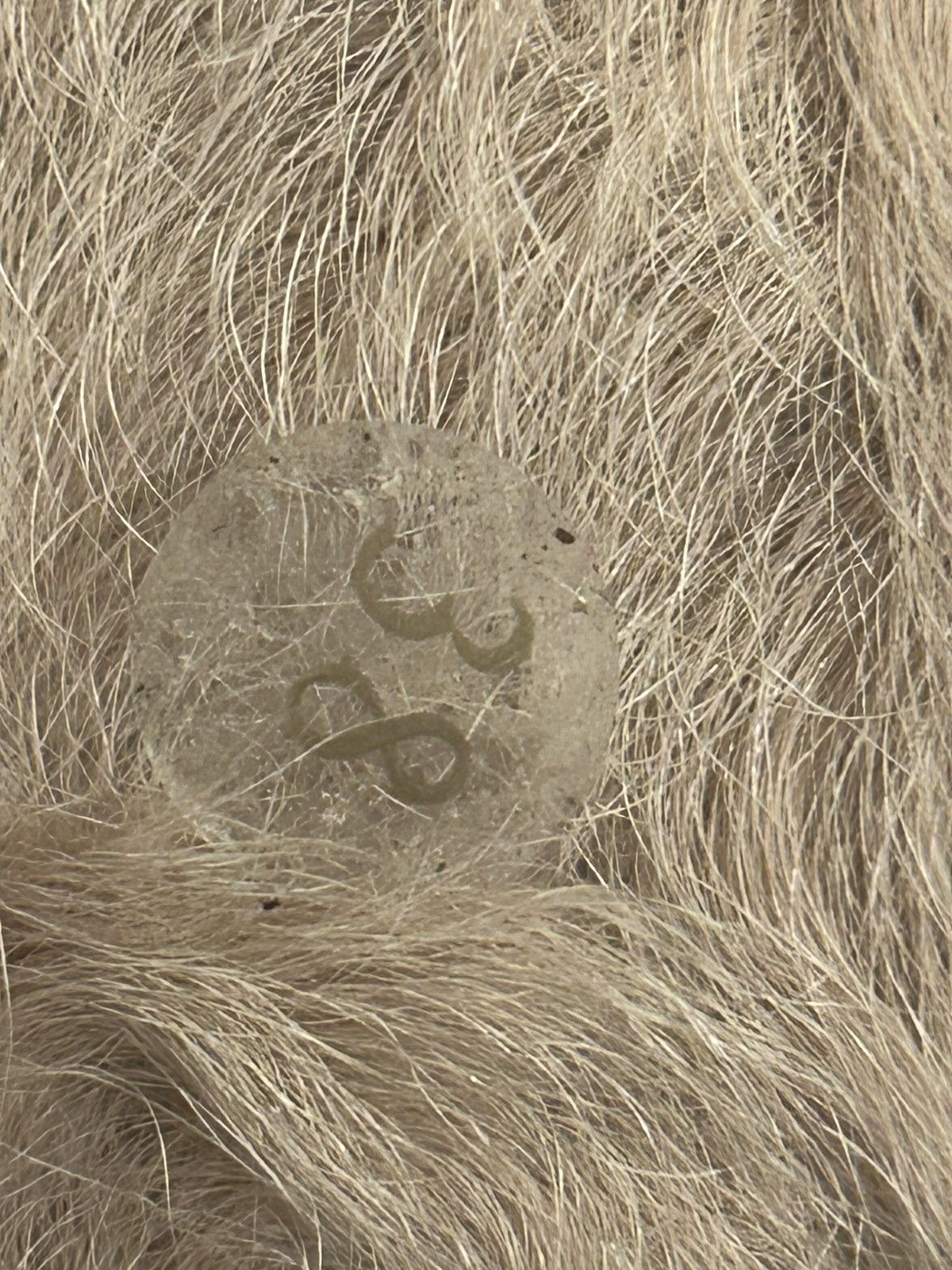 Mou MOU Cream Goat Hair Fur Eskimo Size US 8 / IT 38 - 11 Thumbnail