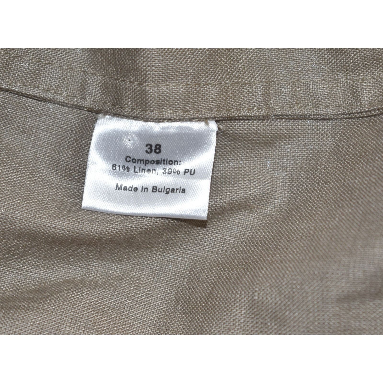 Ivan Grundahl NWT IVAN GRUNDAHL Copenhagen Loew Coated Linen Jacket Sz 38 Size XS / US 0-2 / IT 36-38 - 7 Thumbnail