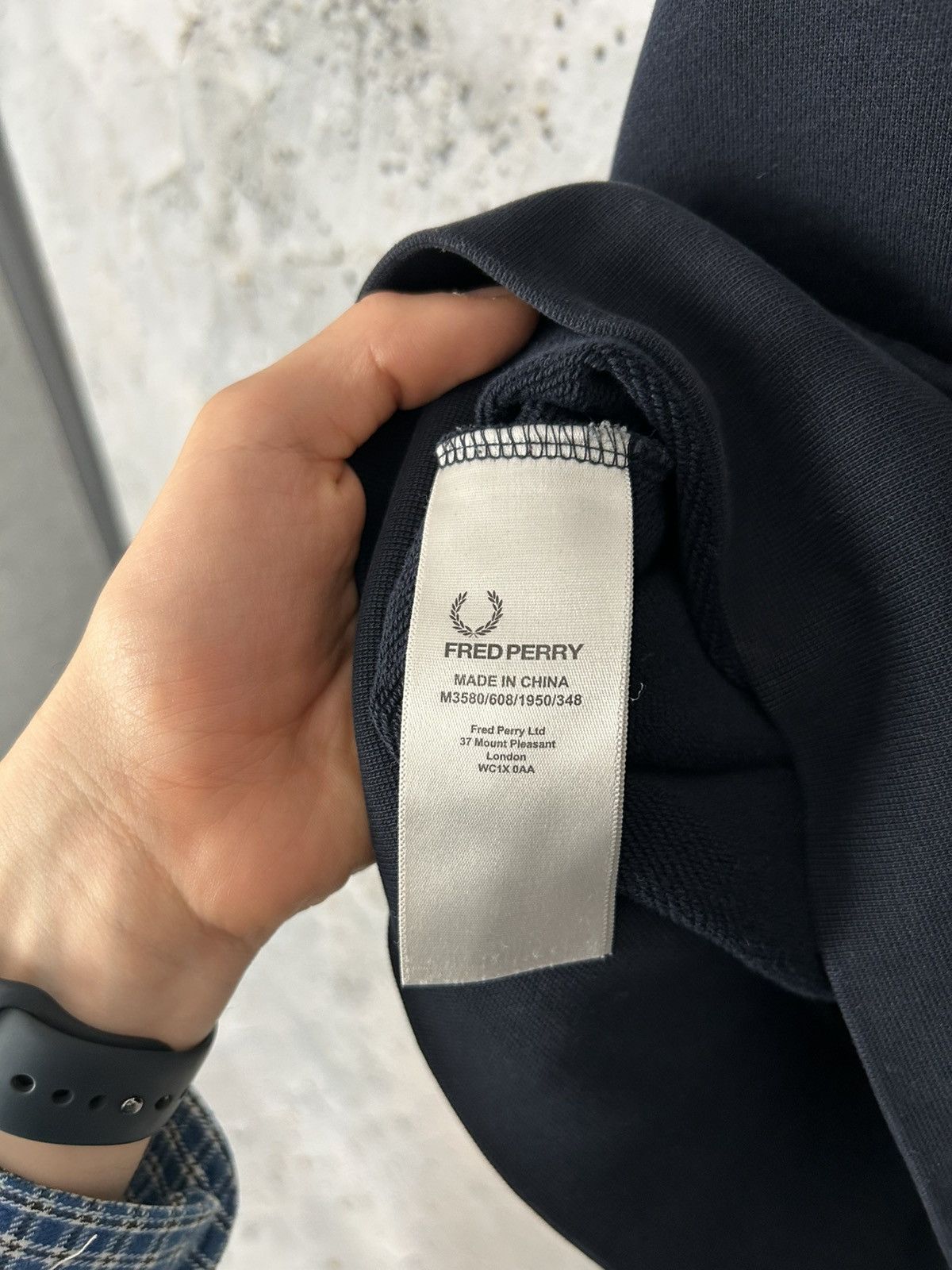 Fred Perry Vintage Fred Perry Crewneck Streetwear Drill Rap Baggy Skate Size US XL / EU 56 / 4 - 6 Thumbnail