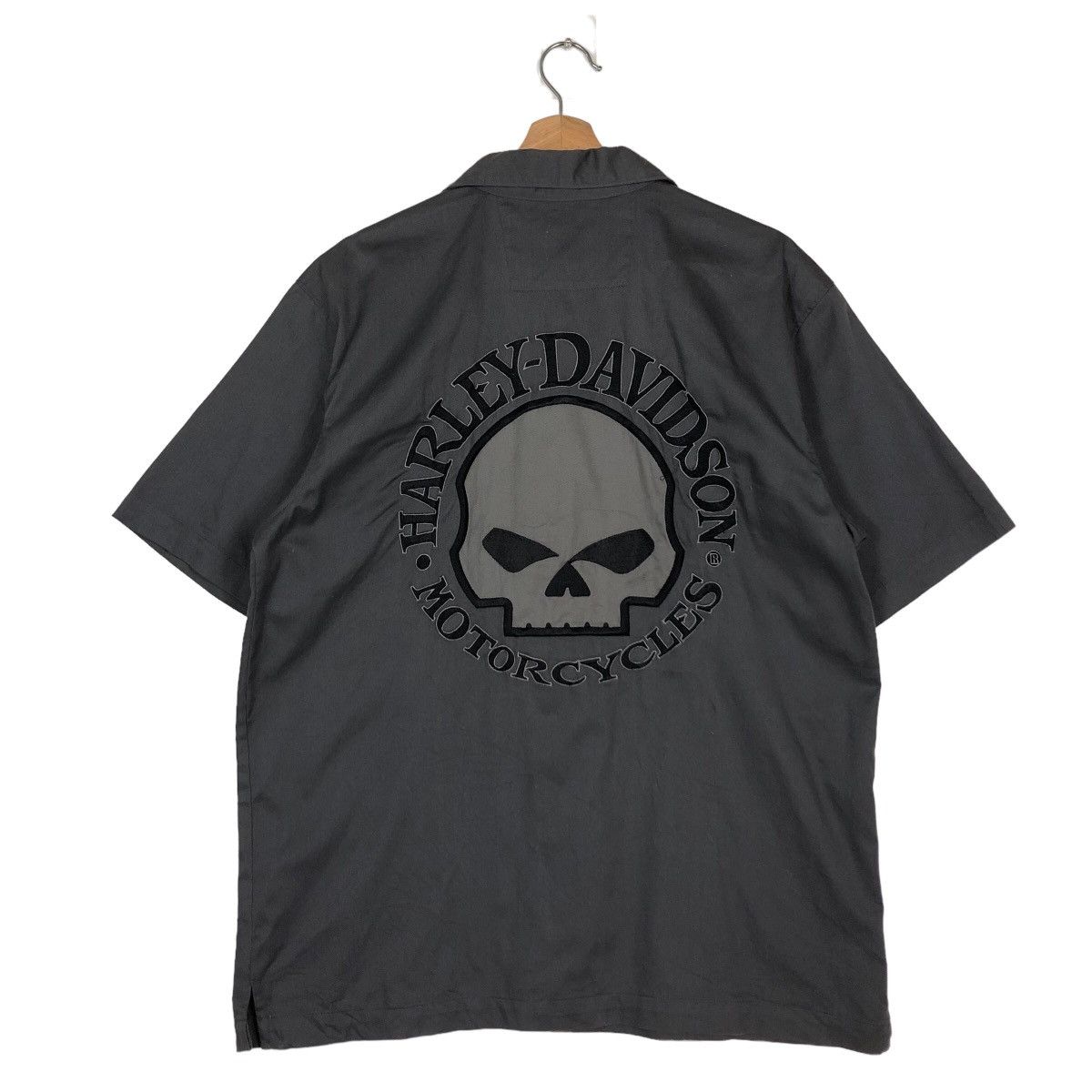 Harley Davidson VINTAGE SHIRTS HARLEY DAVIDSON SPELL OUT BIG LOGO UNIONMADE Size US M / EU 48-50 / 2 - 1 Thumbnail