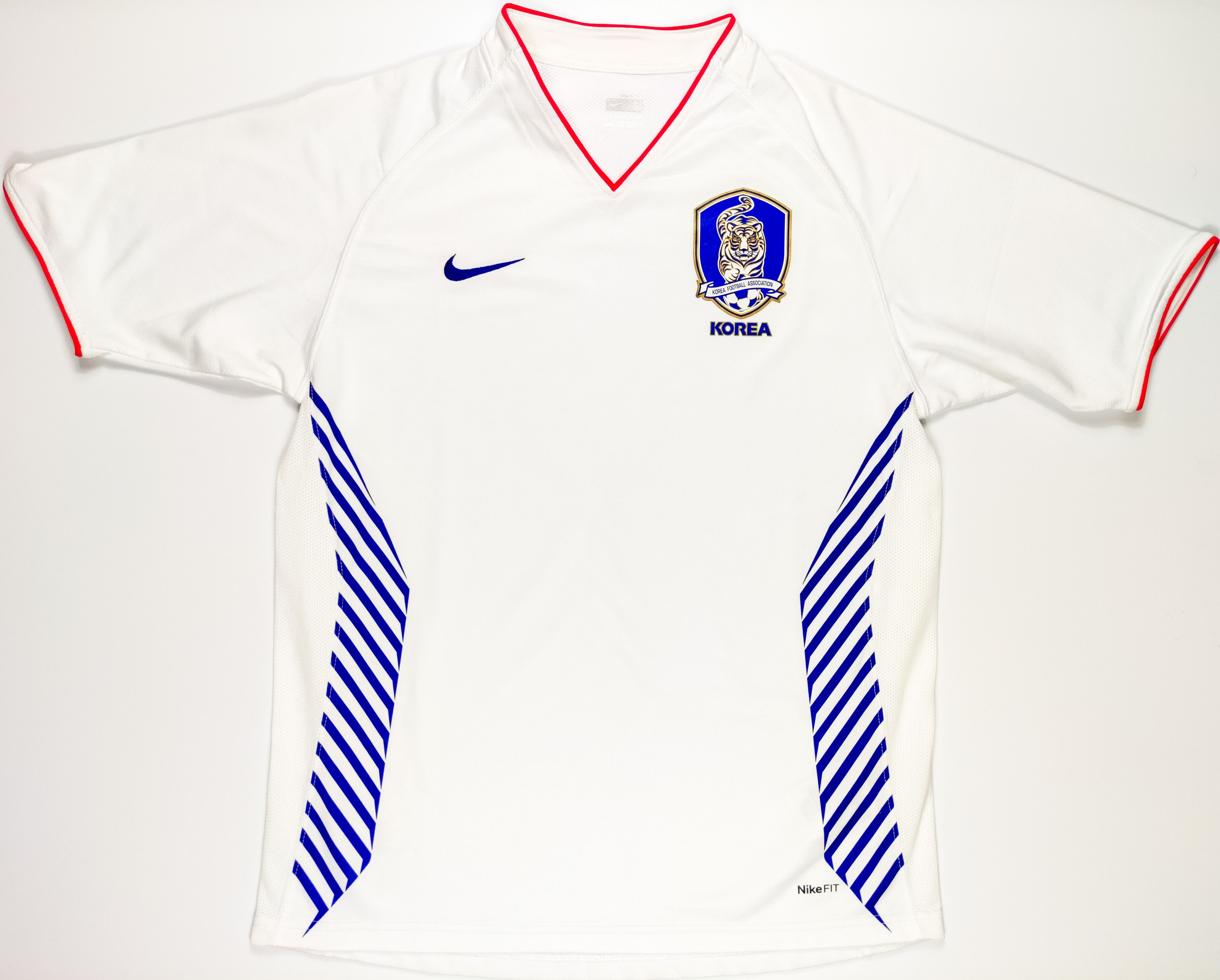 Nike South Korea 2006 2007 Nike Away Shirt Kit Jersey Seoul Jeju Size US S / EU 44-46 / 1 - 6 Thumbnail