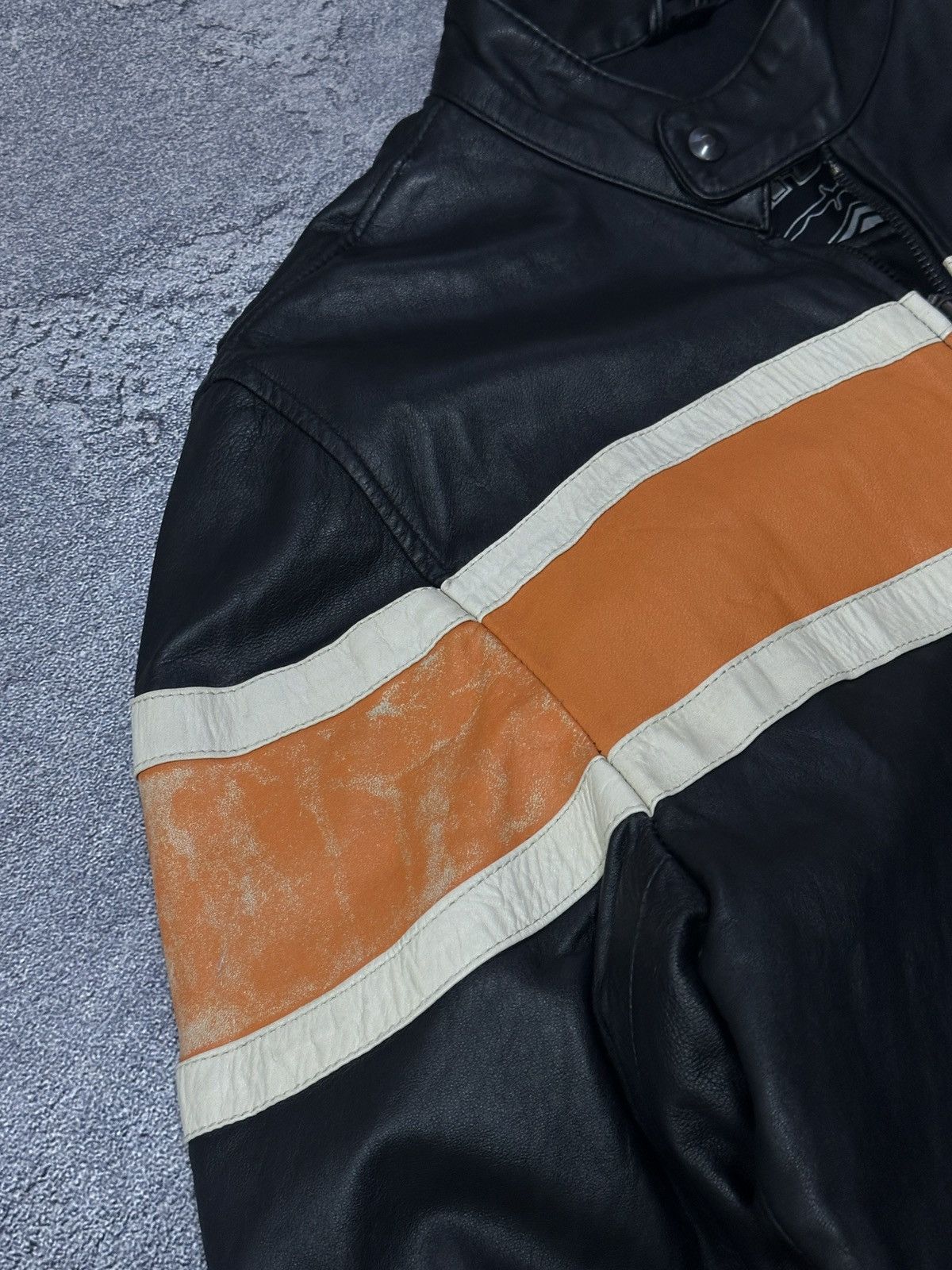 Harley Davidson Harley-Davidson Victory Lane Leather Riding Jacket Size S Size US S / EU 44-46 / 1 - 10 Thumbnail
