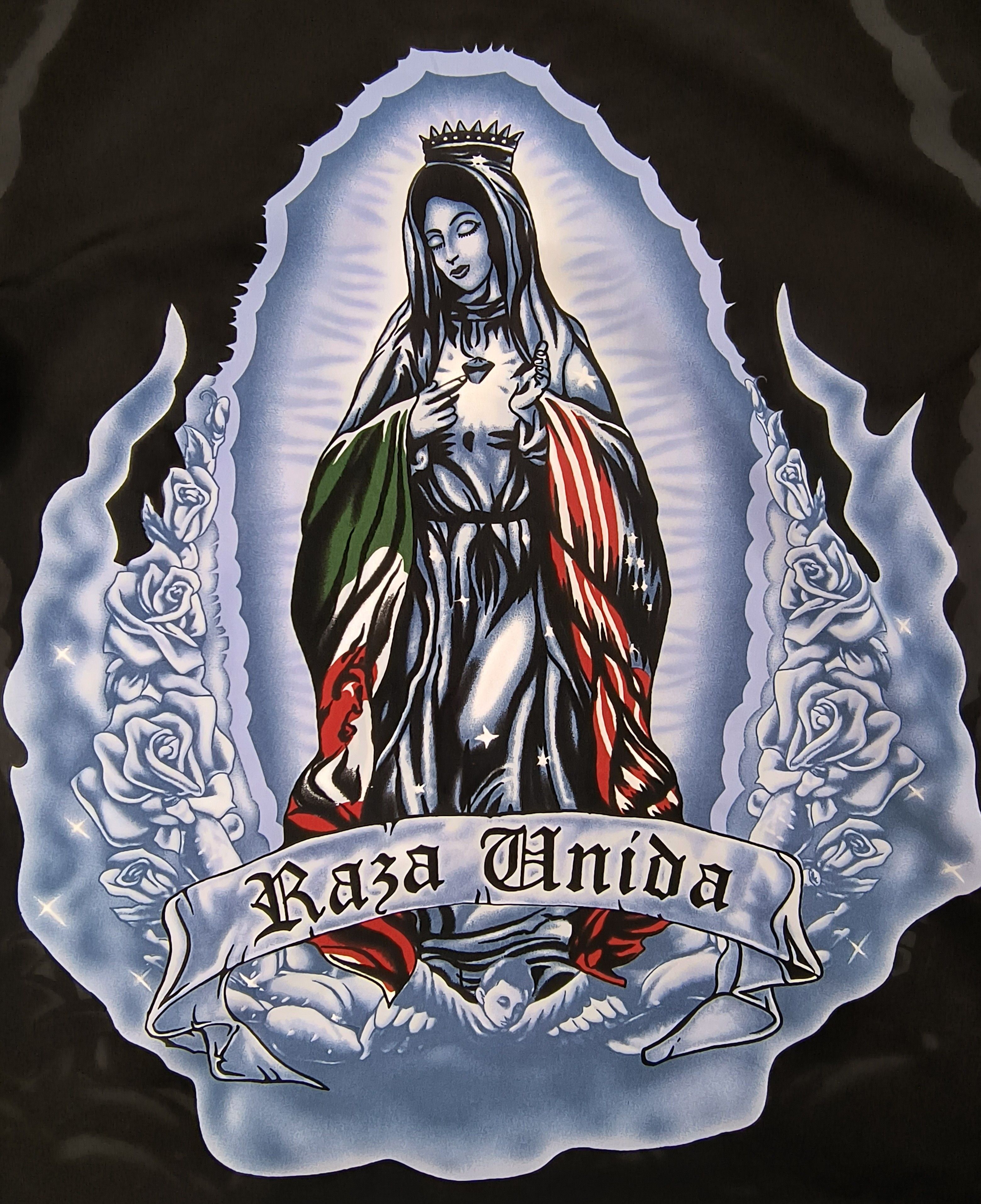 Mexican Threads Vintage raza unida Guadalupe chicano 90s button up shirt Size US L / EU 52-54 / 3 - 1 Thumbnail