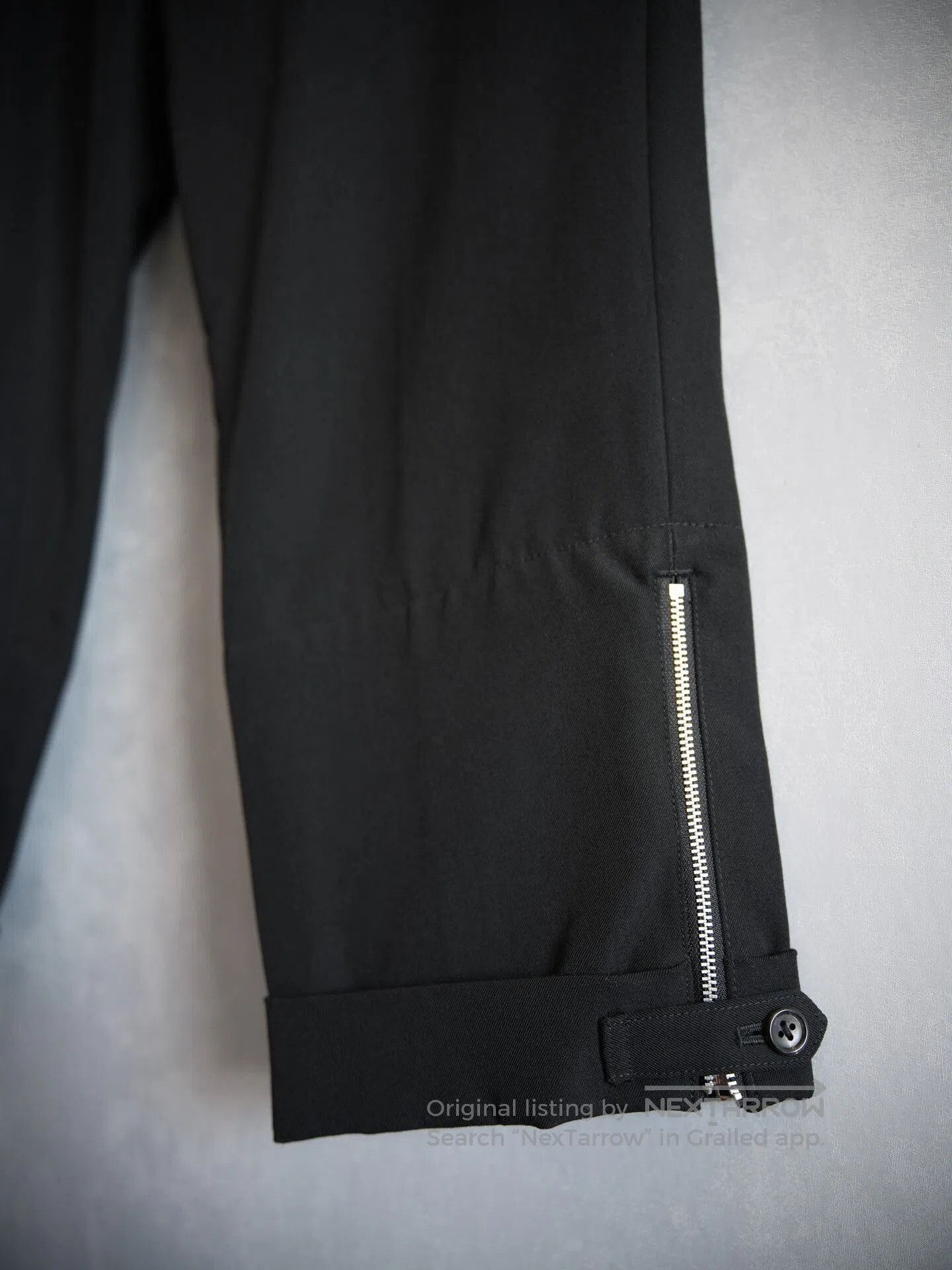 Yohji Yamamoto Yohji Yamamoto Zip Detail Trousers. Size US 28 / EU 44 - 5 Thumbnail