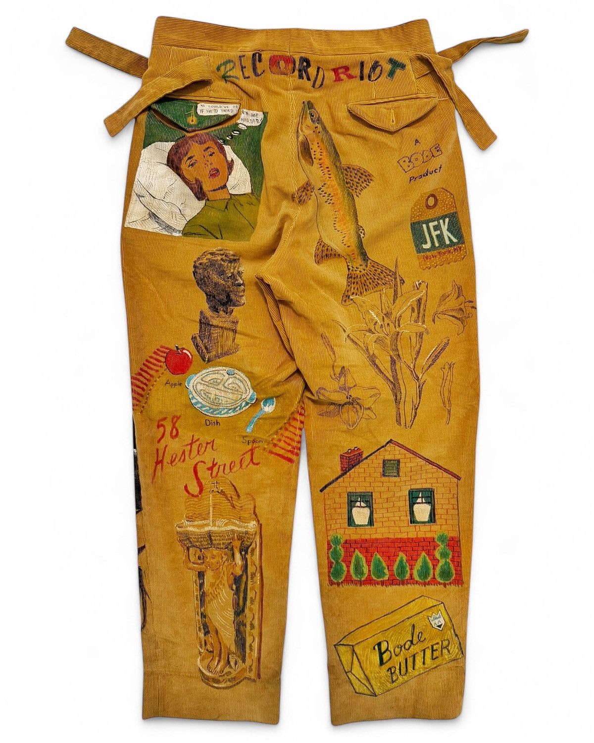 Bode 1/1 Special Order Senior Cord Trouser Pant Size US 32 / EU 48 - 2 Thumbnail