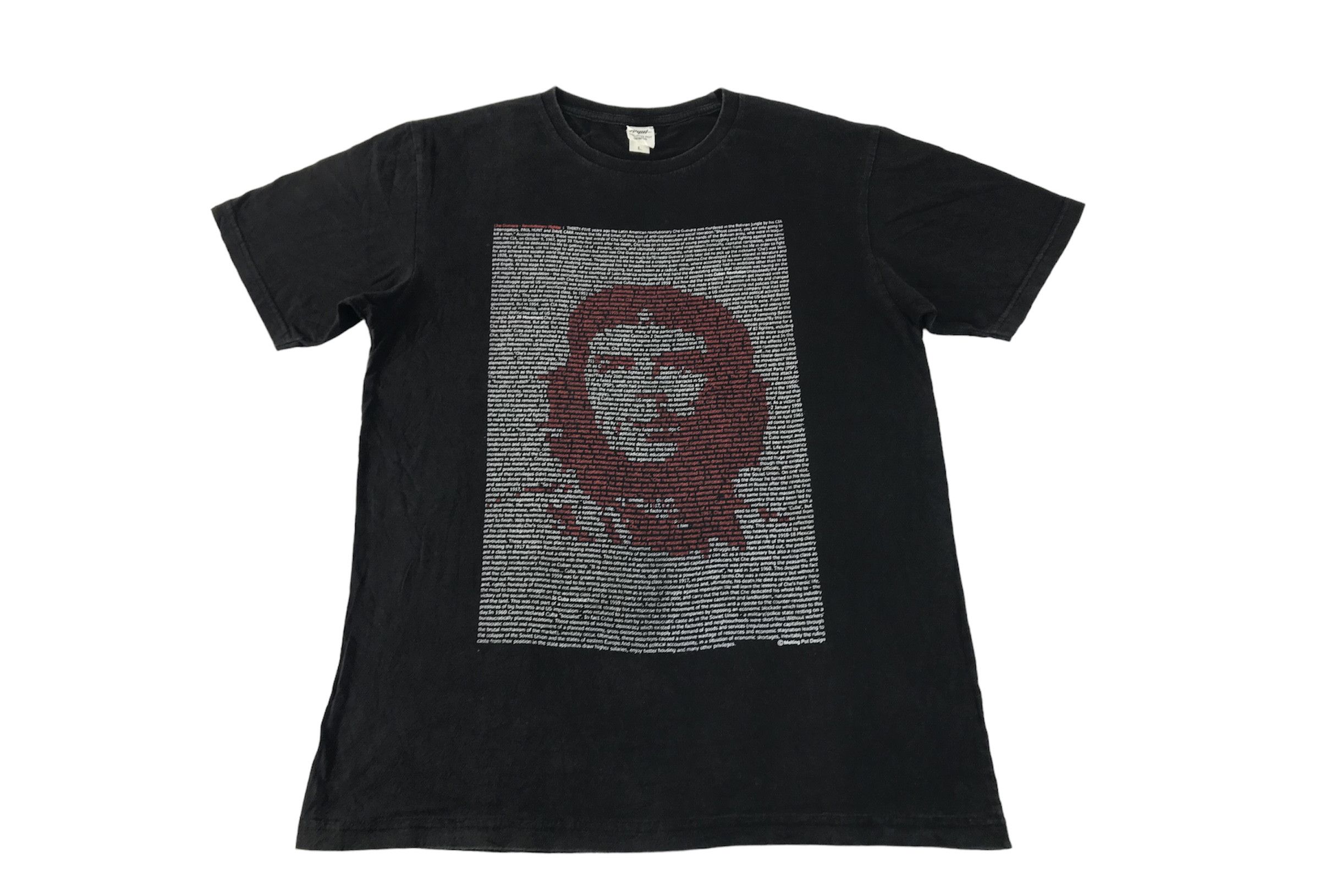 Band Tees Che Guevera Revolutionary Fighter Biography Historic Say Tee ...