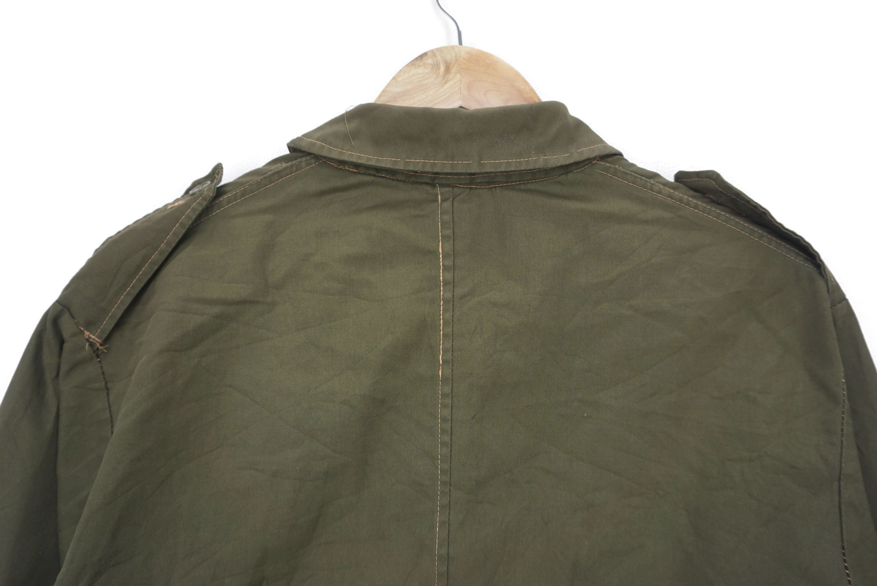 Vintage Panzera and Bove Caserta Italy 11-9-1973 Army Field Jacket Size US M / EU 48-50 / 2 - 16 Thumbnail