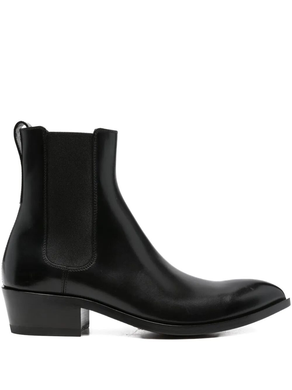 Tom Ford BURNISHED LEATHER CHELSEA BOOTS Size US 8 / EU 41 - 1 Thumbnail