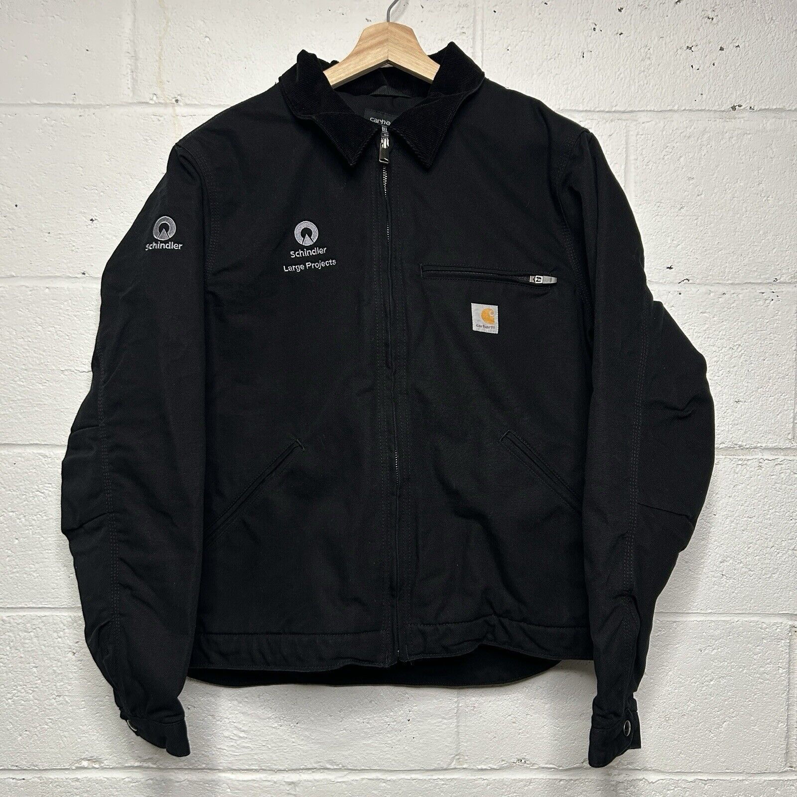 Carhartt Carhartt Detroit Blanket-Lined Jacket “Black” Size US L / EU 52-54 / 3 - 1 Thumbnail