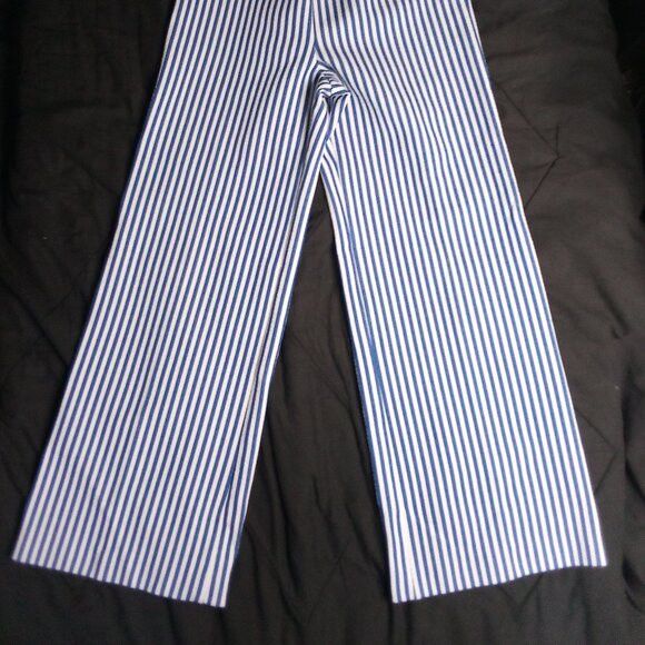 Other Vintage Jack Winter Mod Striped Polyester Pants Flared Size 30" / US 8 / IT 44 - 3 Thumbnail