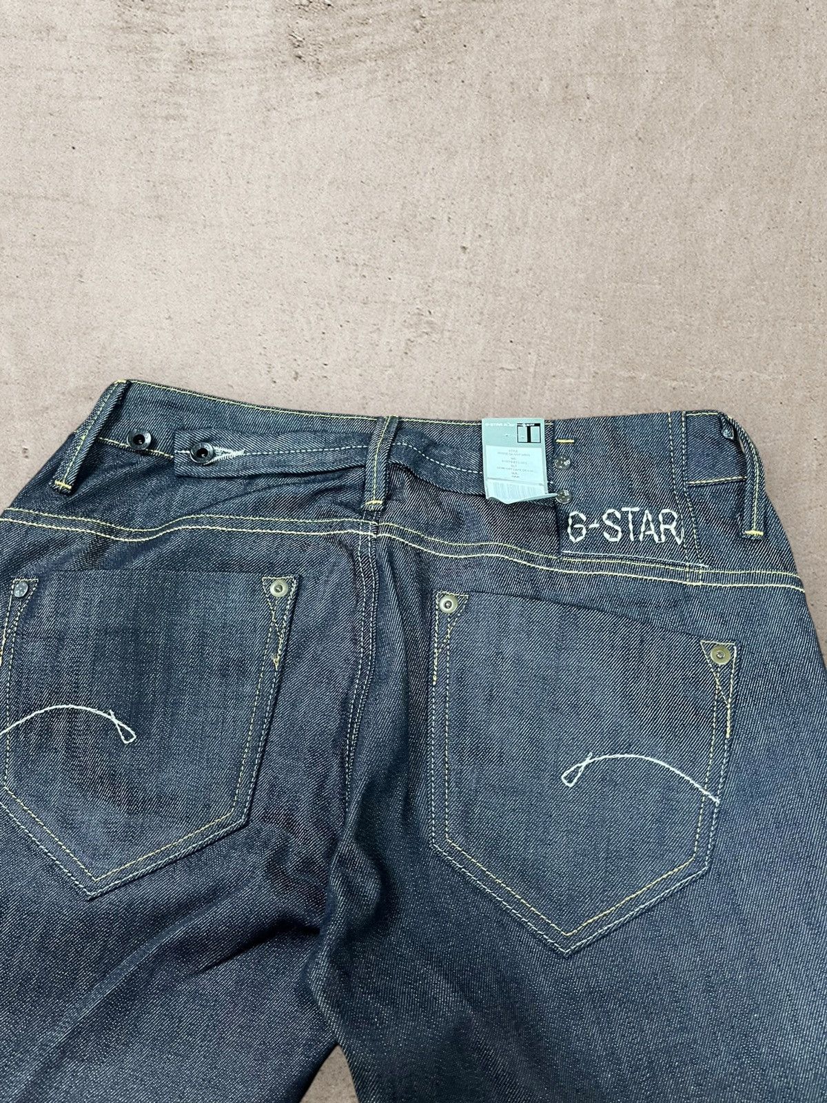 G-Star Vintage G-star raw 31x34 midge skinny black jeans pants @212 Size US 30 / EU 46 - 6 Thumbnail