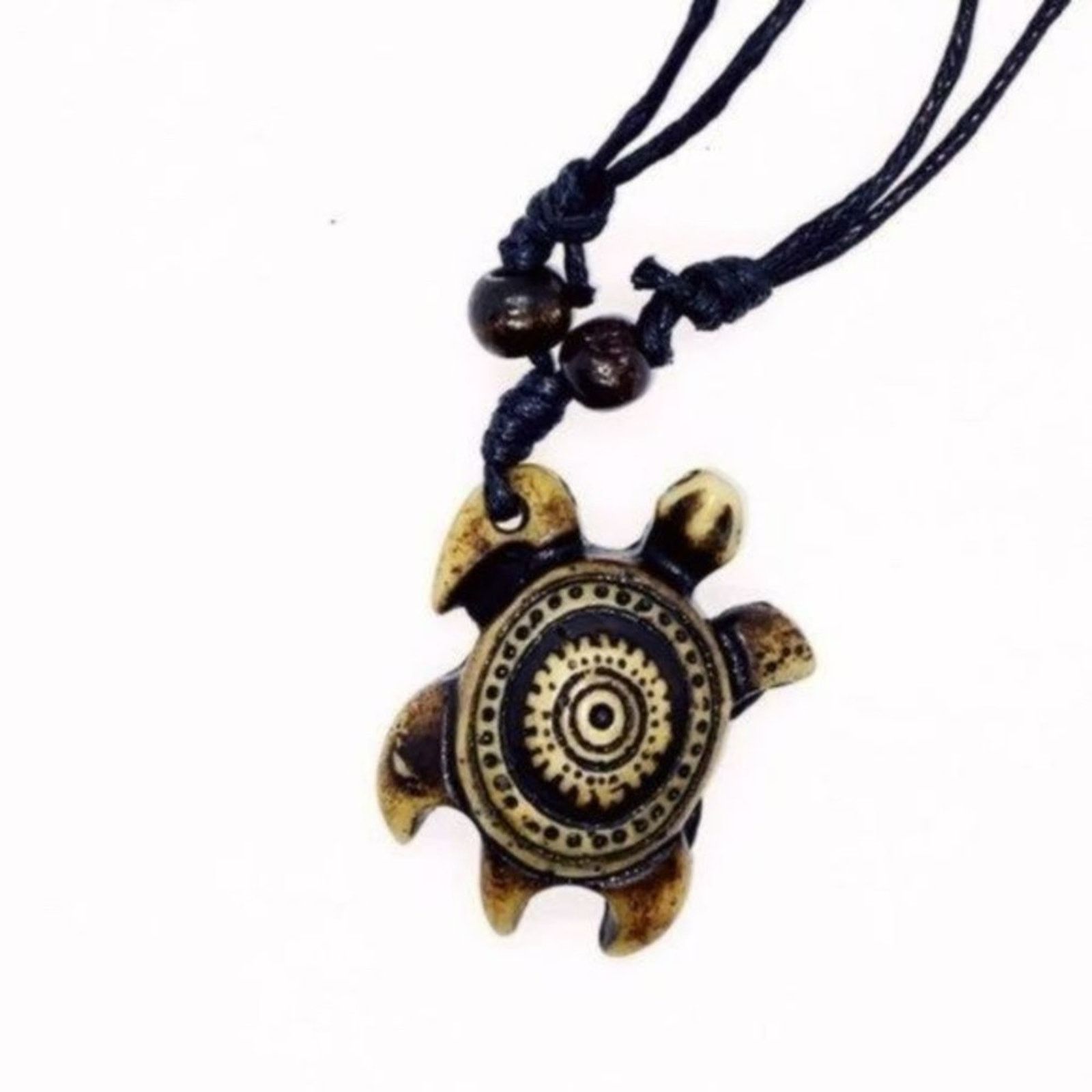Other Boho Sea Turtle Leather Cord Necklace Size ONE SIZE - 5 Thumbnail