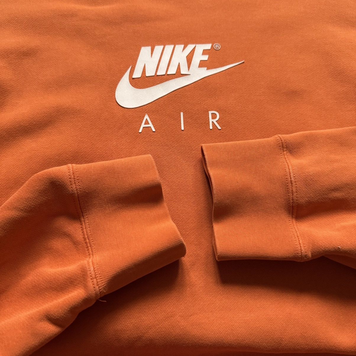 Nike 📌 Vintage Nike Air Max 90s Sweatshirt Center Logo Swoosh TN Size US XL / EU 56 / 4 - 9 Thumbnail