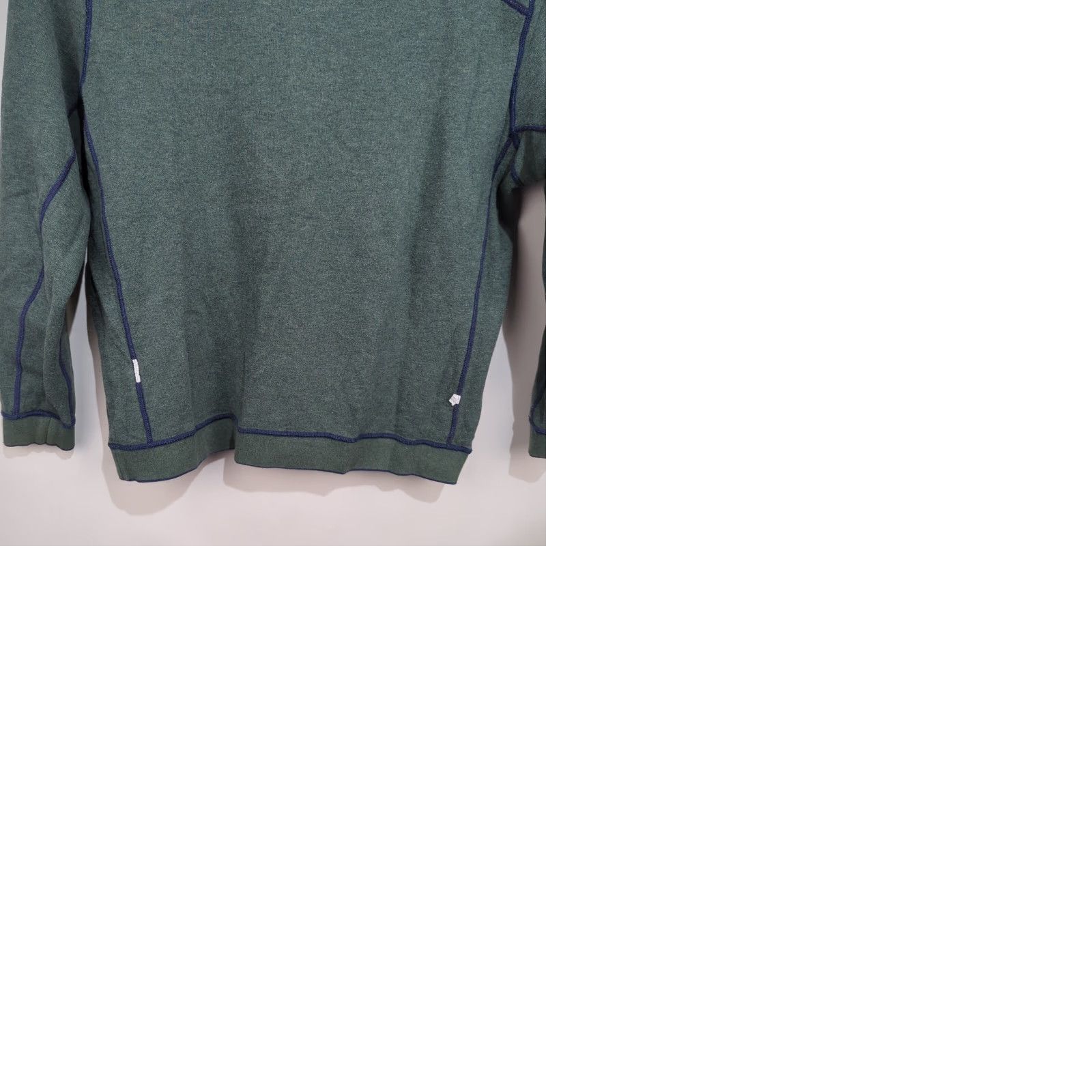 Tommy Bahama Tommy Bahama Reversible Sweater Mens XL 1/4 Zip Pullover Blue Green Embroidered Swordfish Logo Size US XL / EU 56 / 4 - 12 Thumbnail