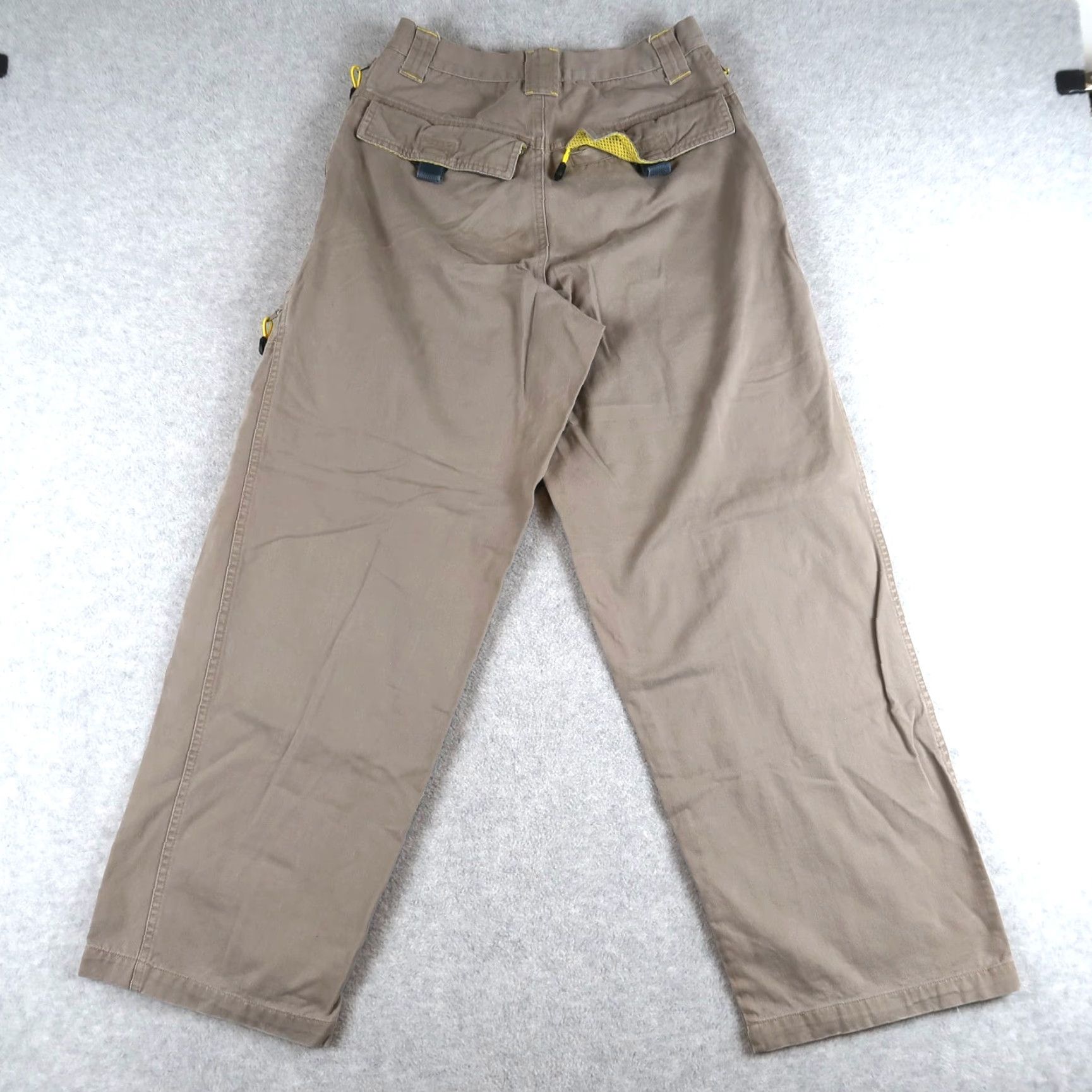 Vintage Vintage TRANS NINE Pants Size 31 Fit 26x28.5 Cargo Baggy Skater Raver Y2K Size US 31 - 2 Thumbnail