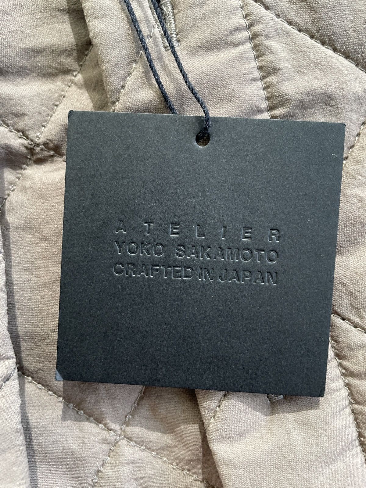 YOKO SAKAMOTO Quilting Work Shirt Jacket - Gray Size US M / EU 48-50 / 2 - 4 Thumbnail