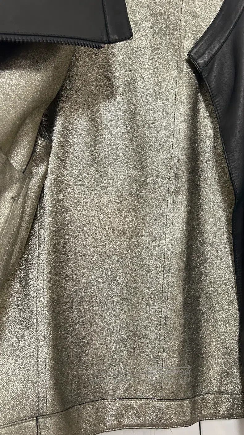 Brunello Cucinelli Brunello Cucinelli Nappa Leather Jacket Size XS / US 0-2 / IT 36-38 - 6 Thumbnail