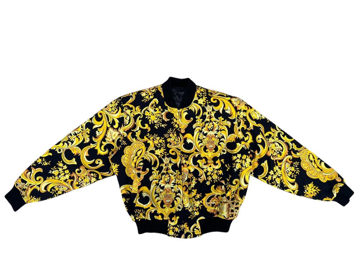 Vintage Vintage 90s Japanese Made Baroque Bomber Jacket Size US L / EU 52-54 / 3 - 3 Thumbnail